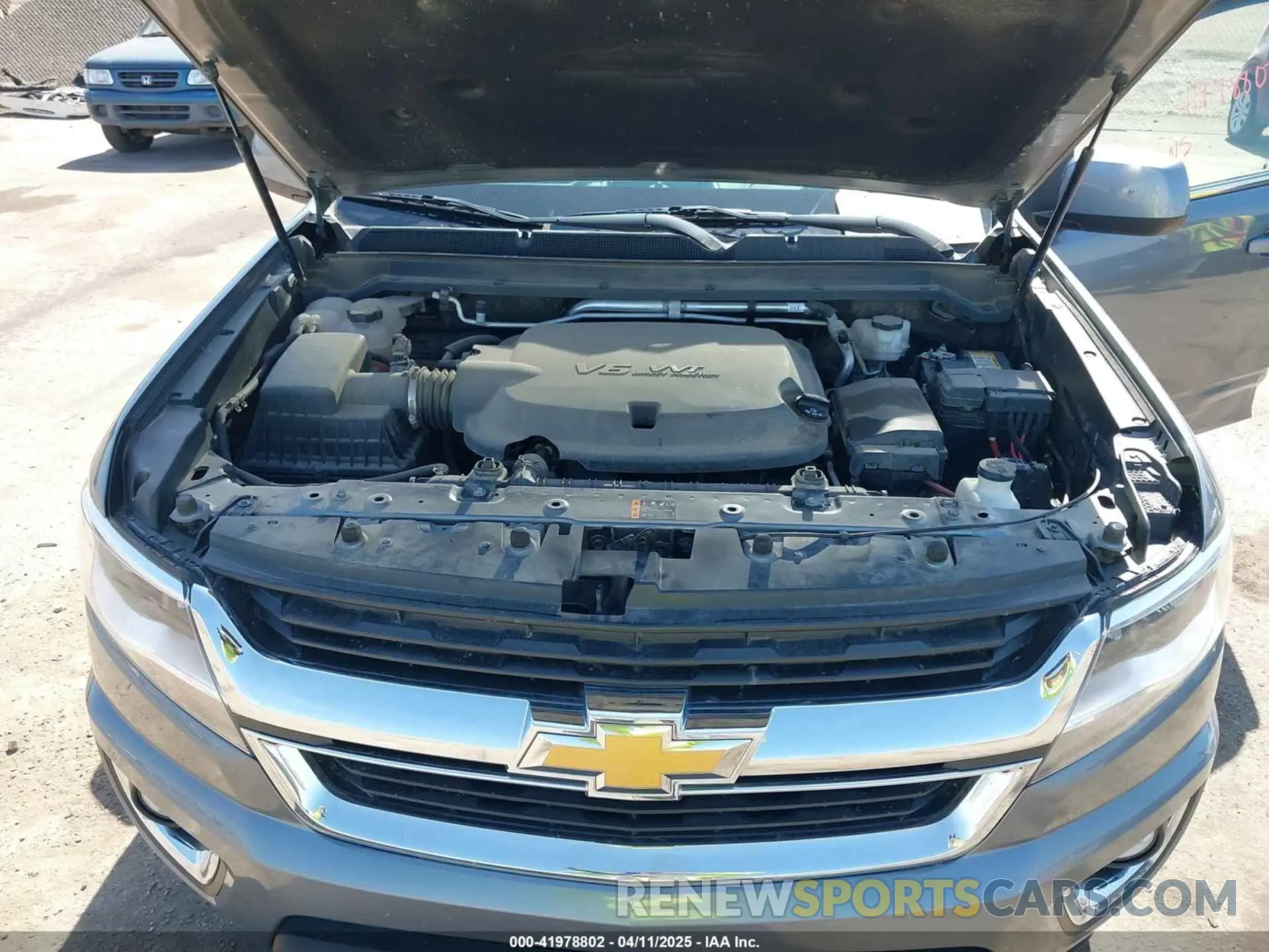 10 fotografías del automóvil dañado 1GCGTCEN5L1203881 CHEVROLET COLORADO 2020