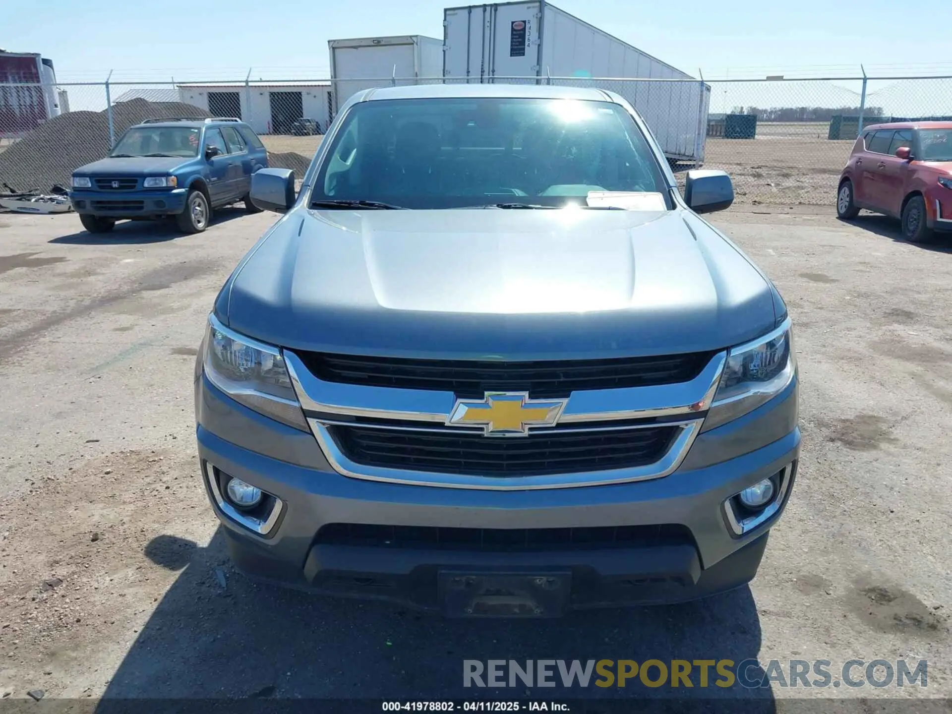 12 fotografías del automóvil dañado 1GCGTCEN5L1203881 CHEVROLET COLORADO 2020
