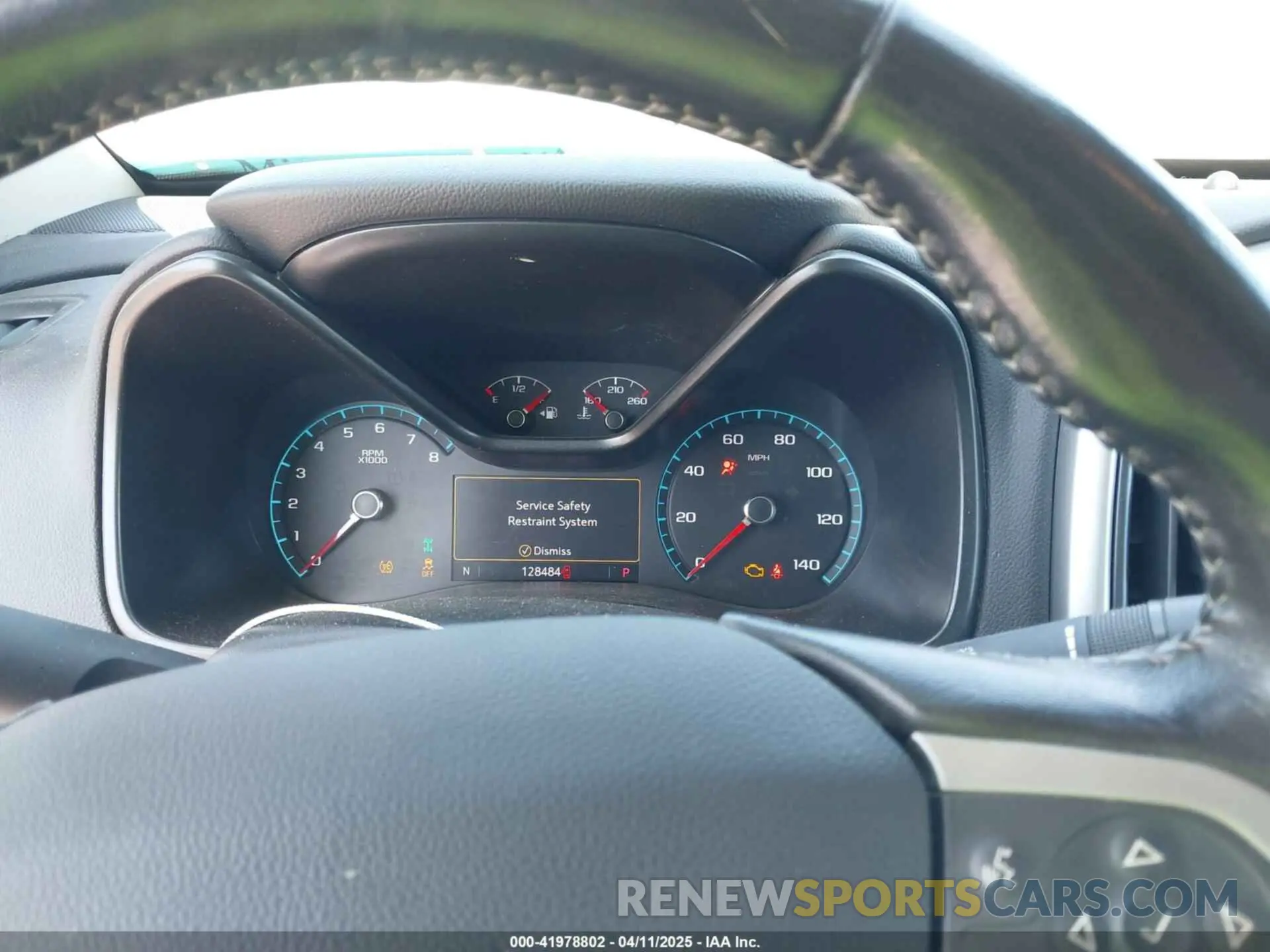 7 fotografías del automóvil dañado 1GCGTCEN5L1203881 CHEVROLET COLORADO 2020