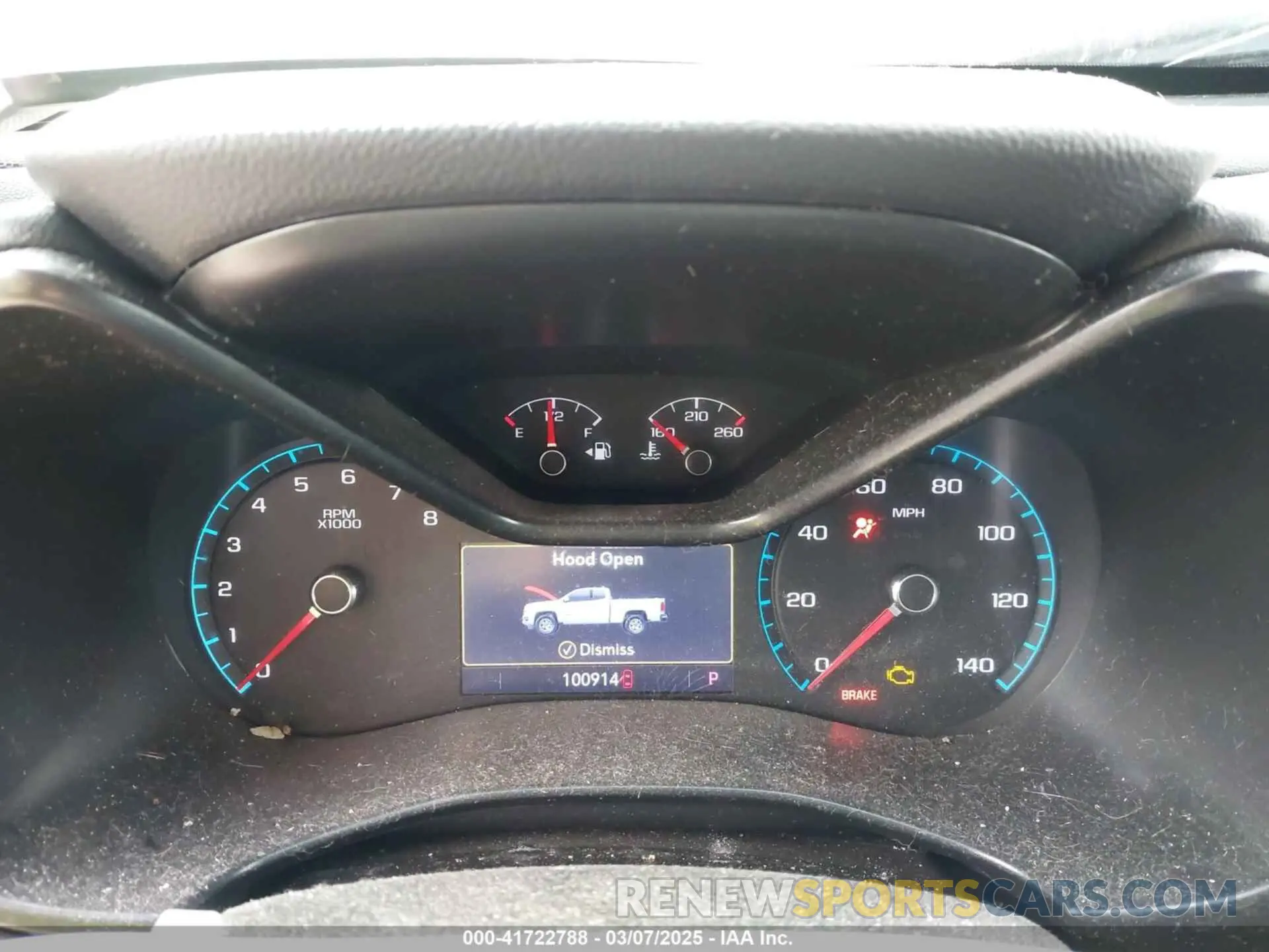 7 fotografías del automóvil dañado 1GCGTCEN6L1201671 CHEVROLET COLORADO 2020