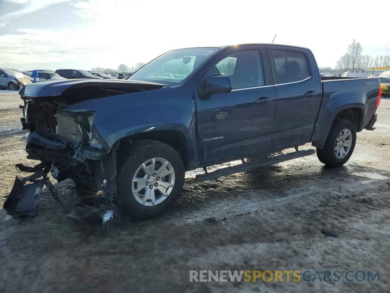 1 fotografías del automóvil dañado 1GCGTCEN9L1195929 CHEVROLET COLORADO 2020