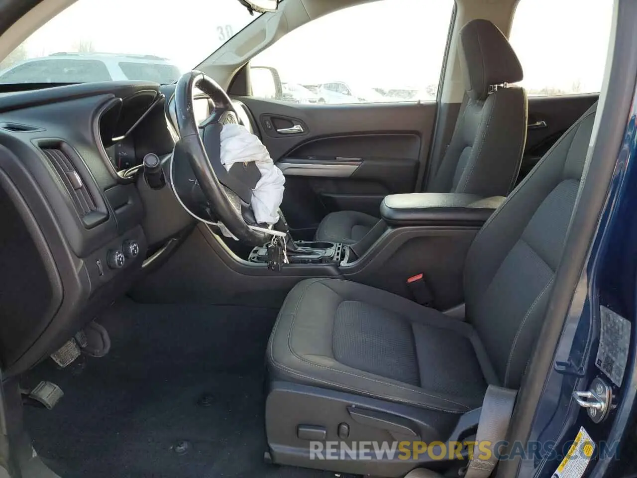 7 fotografías del automóvil dañado 1GCGTCEN9L1195929 CHEVROLET COLORADO 2020