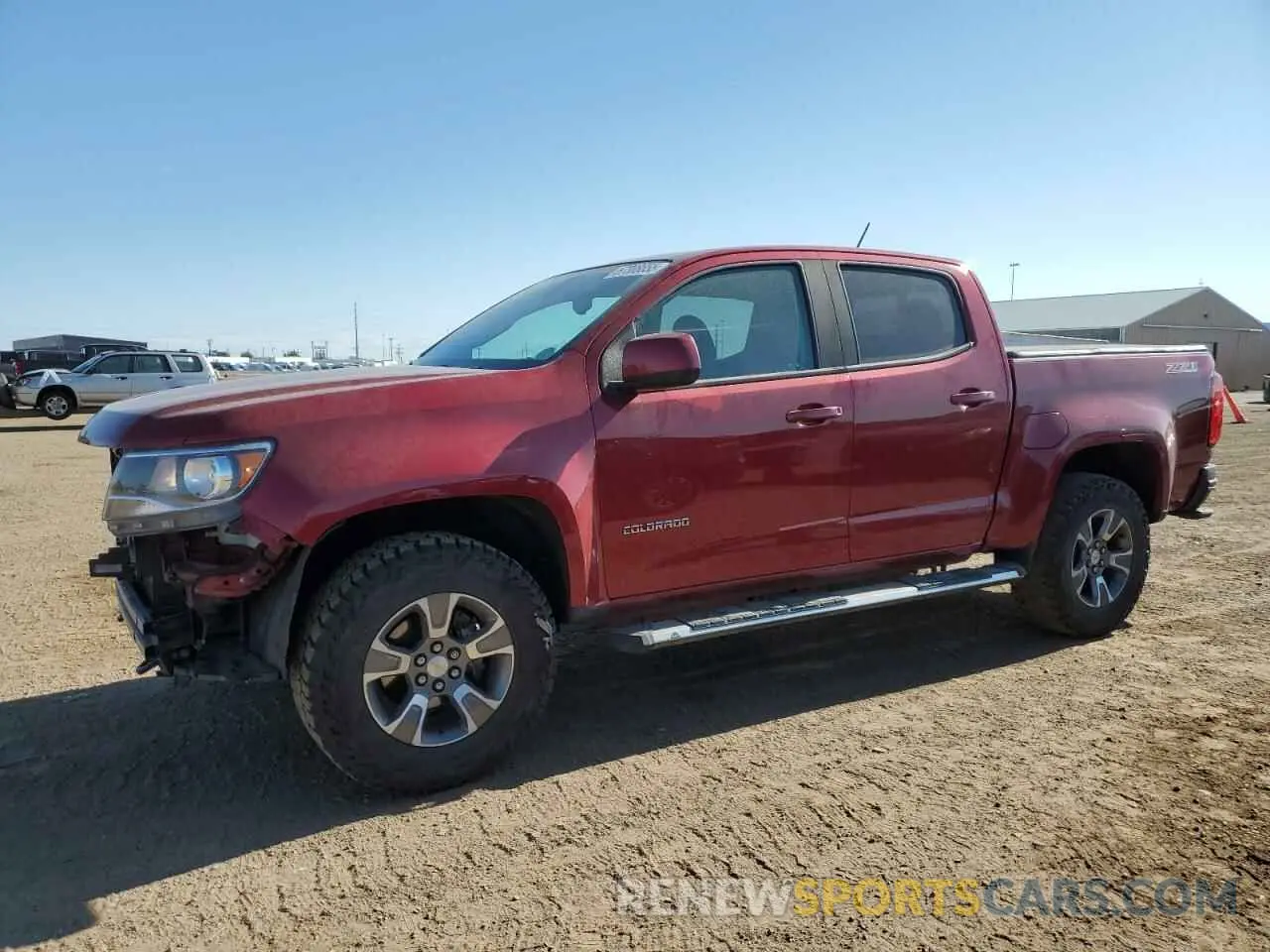 1 fotografías del automóvil dañado 1GCGTDEN3L1201956 CHEVROLET COLORADO 2020
