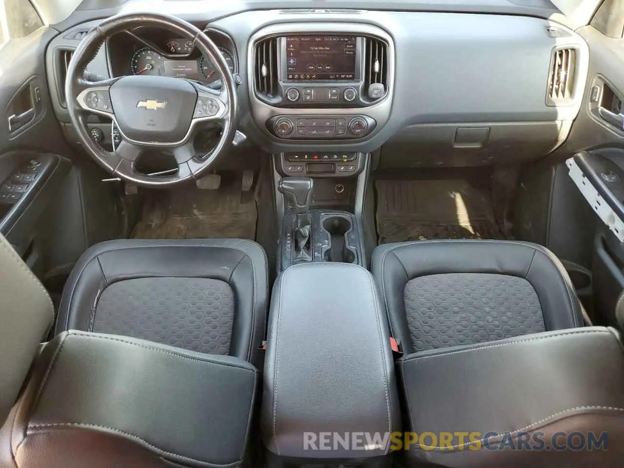 8 fotografías del automóvil dañado 1GCGTDEN3L1201956 CHEVROLET COLORADO 2020