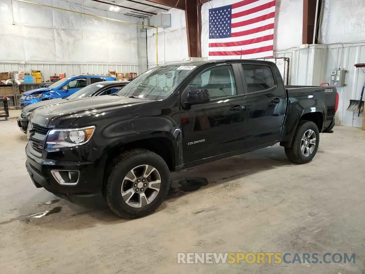 1 fotografías del automóvil dañado 1GCGTDEN5L1107402 CHEVROLET COLORADO 2020