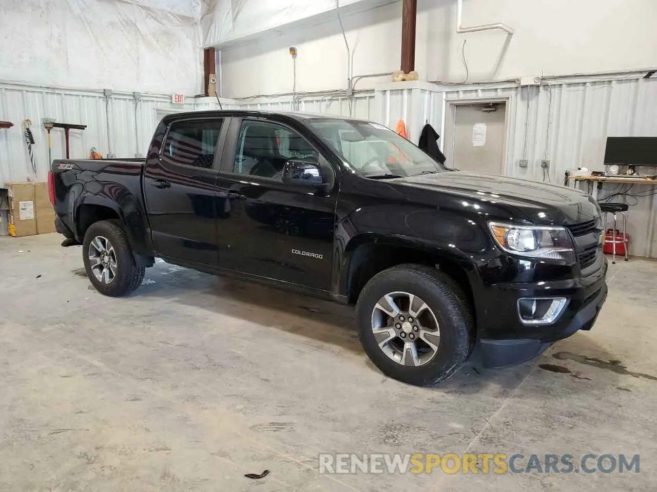 4 fotografías del automóvil dañado 1GCGTDEN5L1107402 CHEVROLET COLORADO 2020