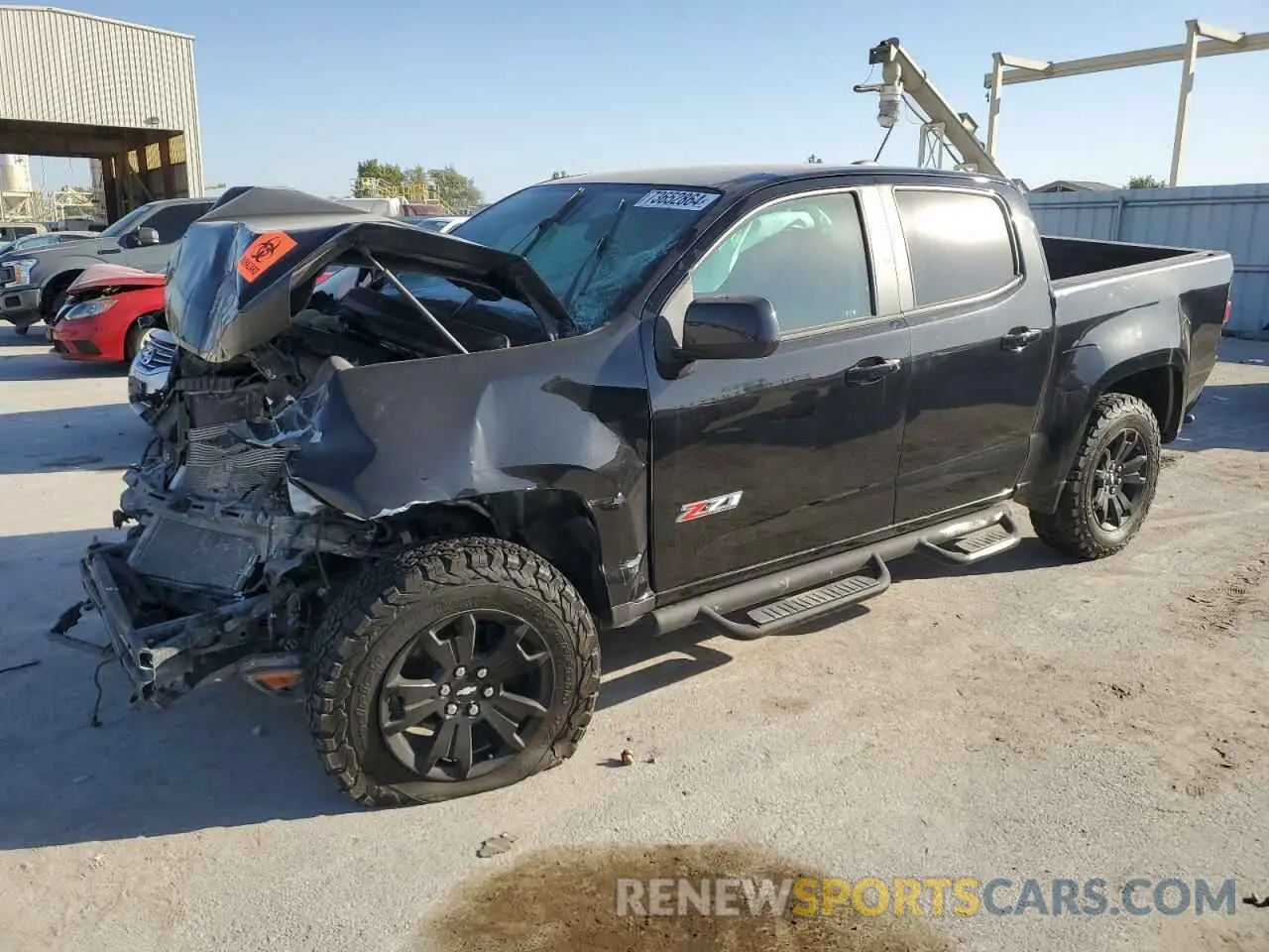 1 fotografías del automóvil dañado 1GCGTDEN5L1178003 CHEVROLET COLORADO 2020