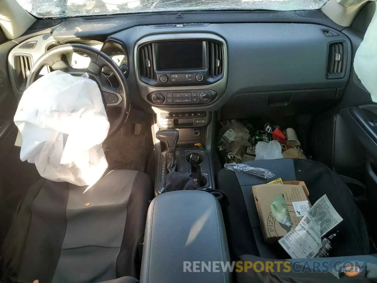 8 fotografías del automóvil dañado 1GCGTDEN5L1178003 CHEVROLET COLORADO 2020