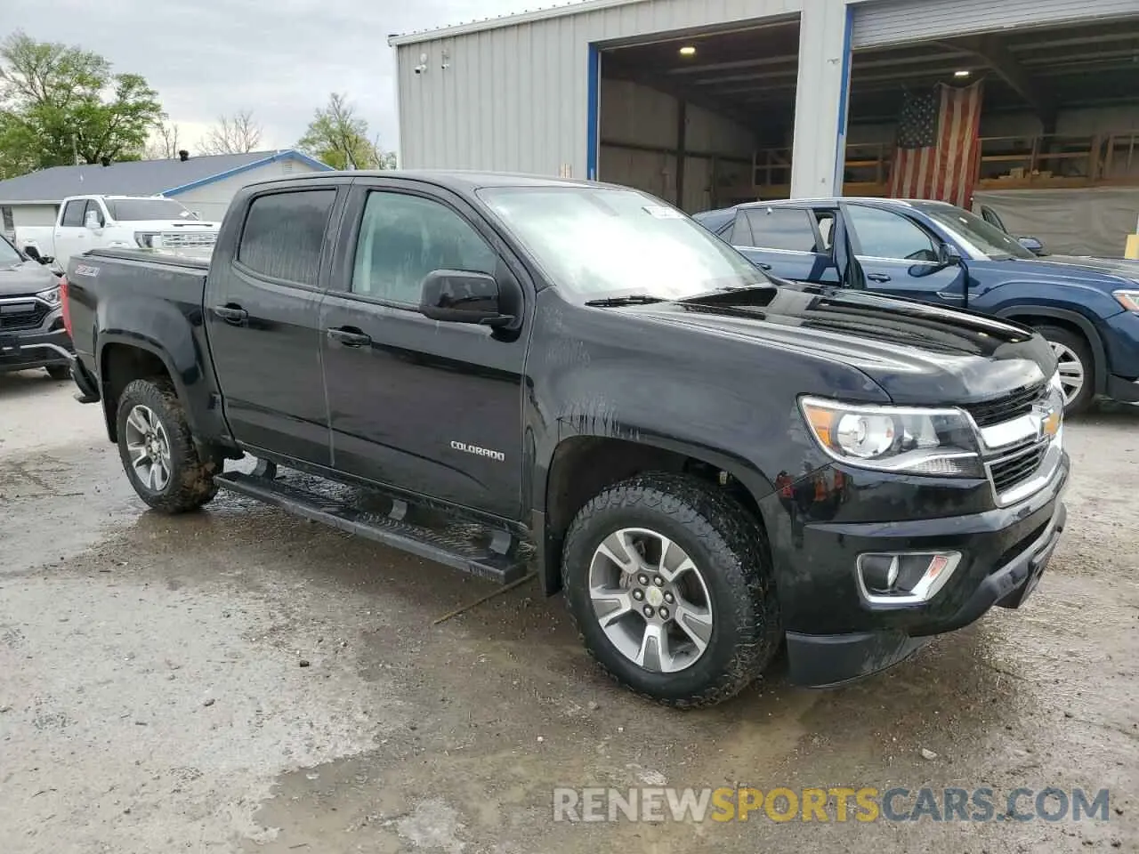4 fotografías del automóvil dañado 1GCGTDEN6L1138531 CHEVROLET COLORADO 2020