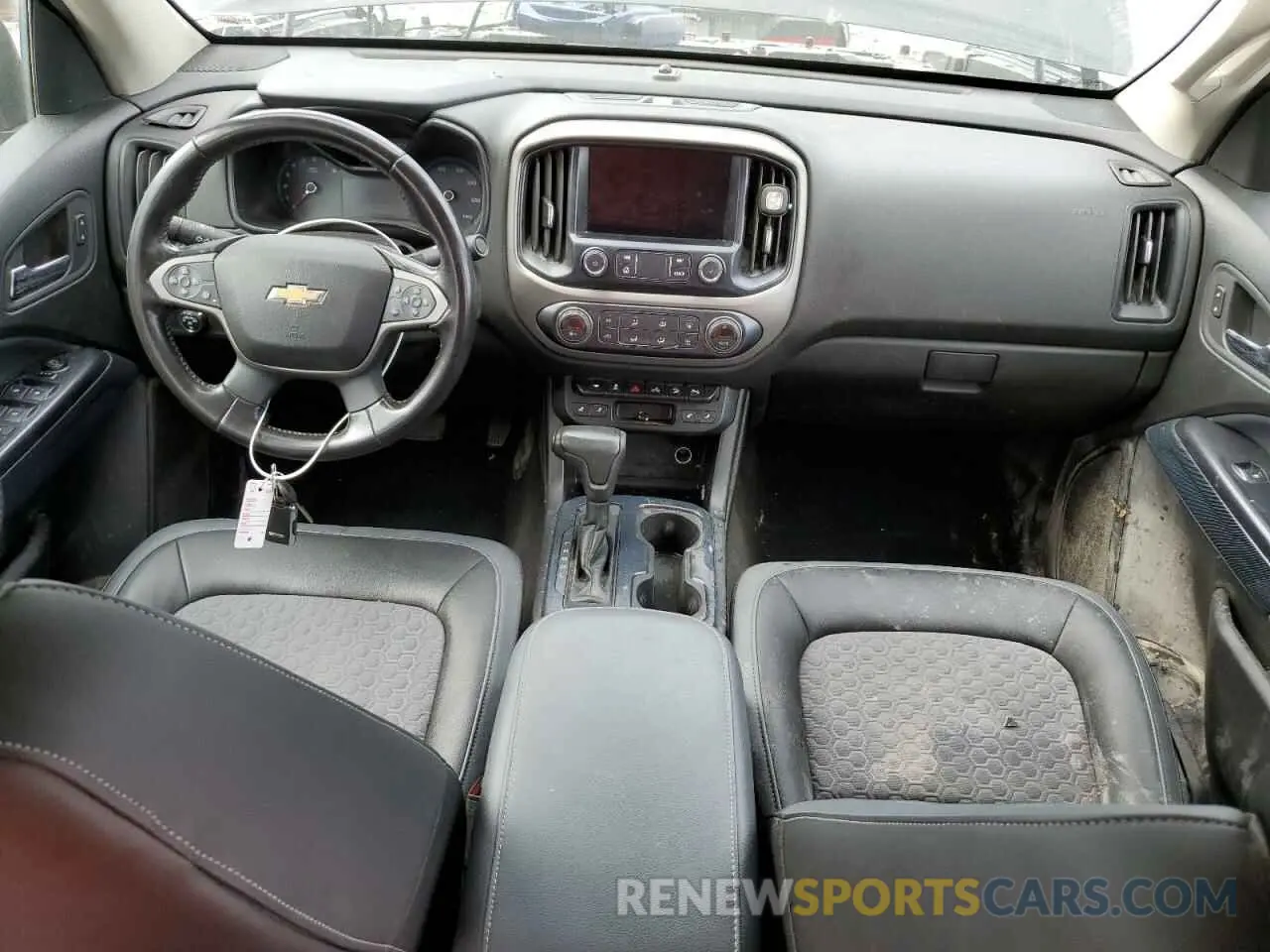 8 fotografías del automóvil dañado 1GCGTDEN6L1138531 CHEVROLET COLORADO 2020