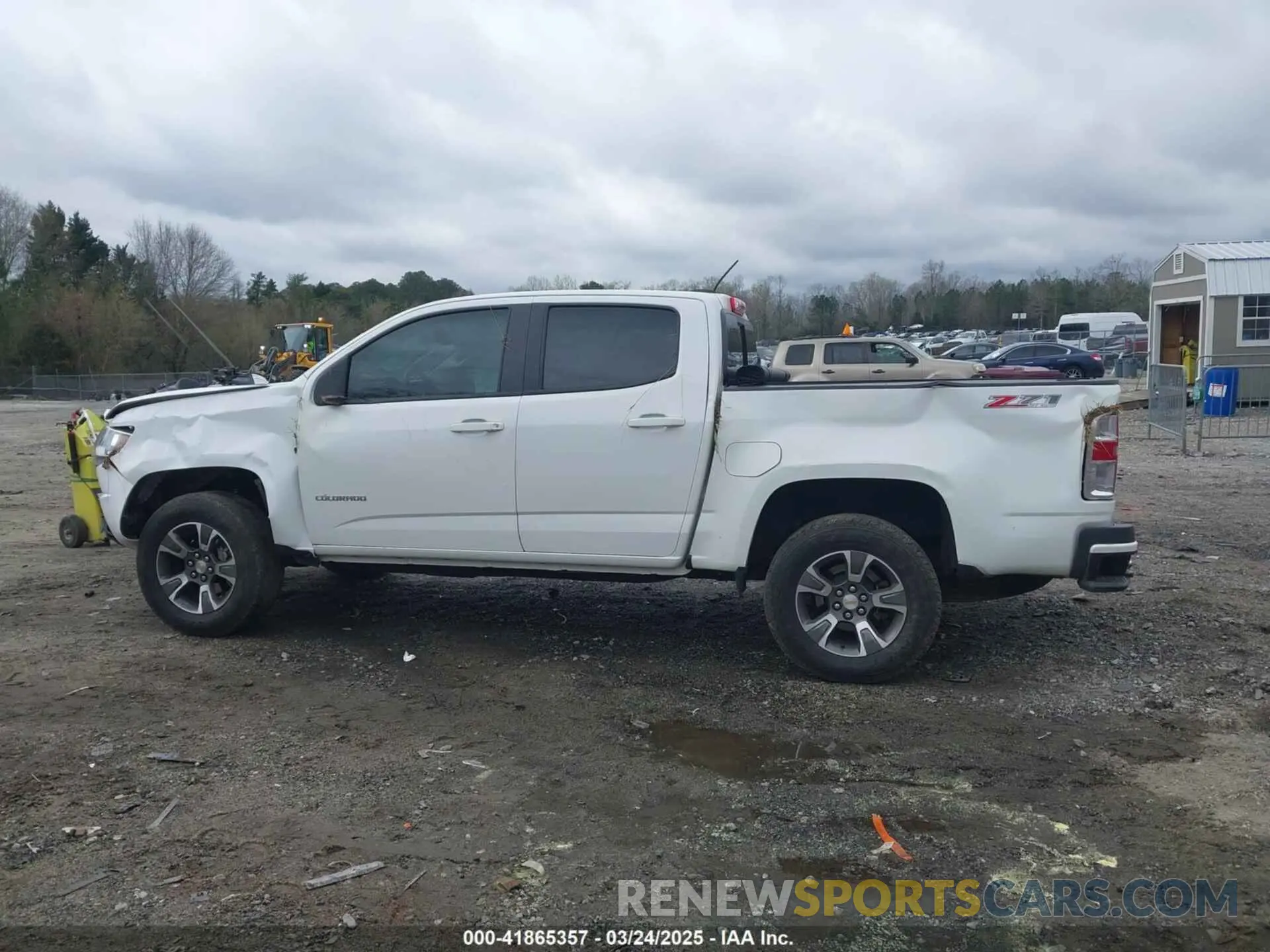 14 fotografías del automóvil dañado 1GCGTDEN6L1228309 CHEVROLET COLORADO 2020