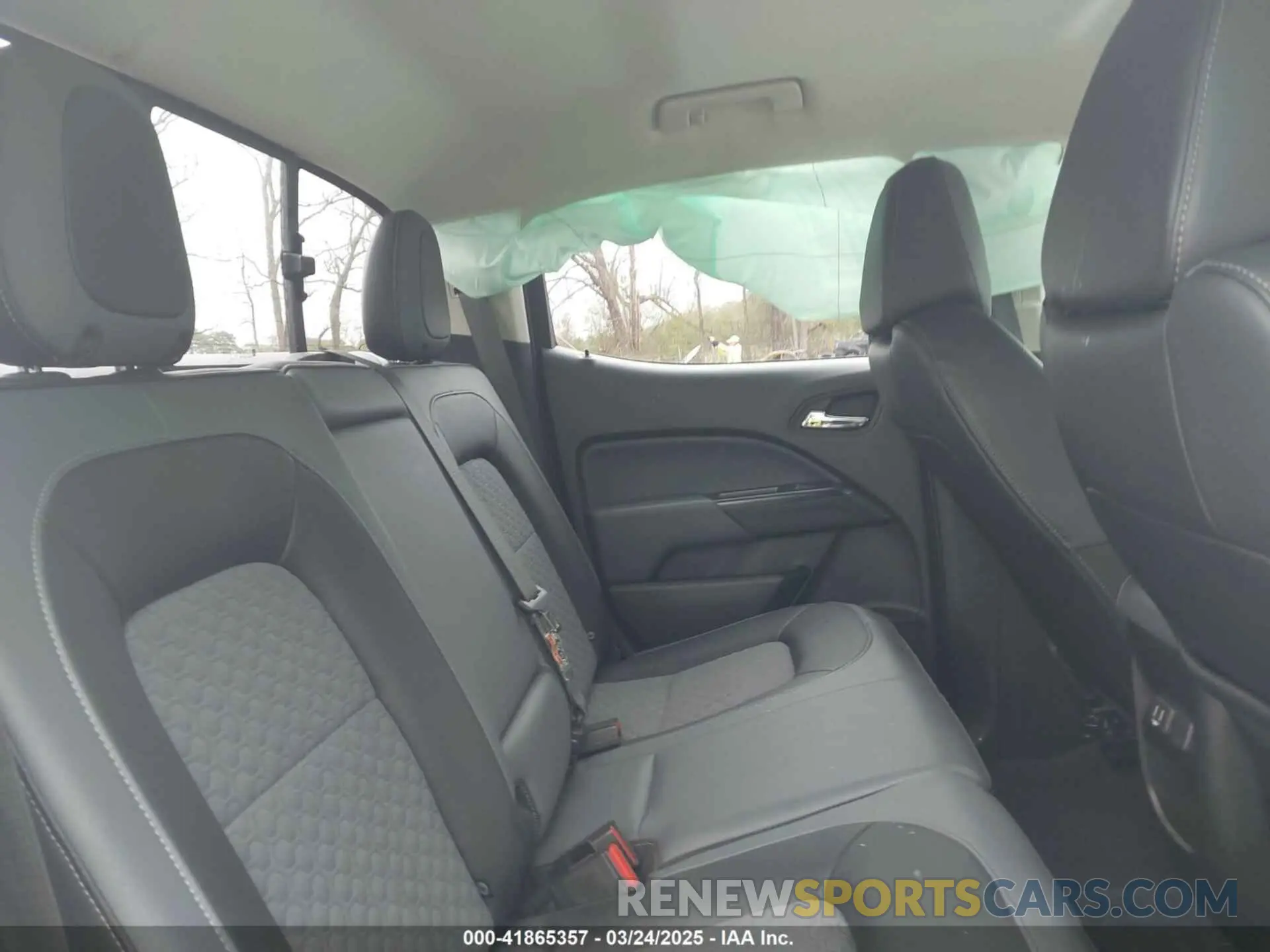 8 fotografías del automóvil dañado 1GCGTDEN6L1228309 CHEVROLET COLORADO 2020