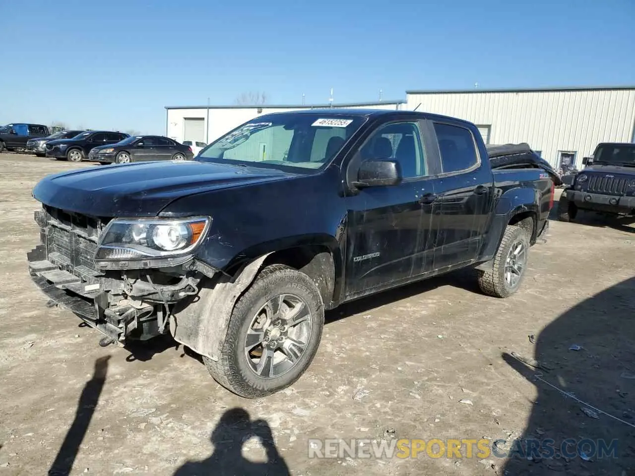 1 fotografías del automóvil dañado 1GCGTDEN6L1229881 CHEVROLET COLORADO 2020