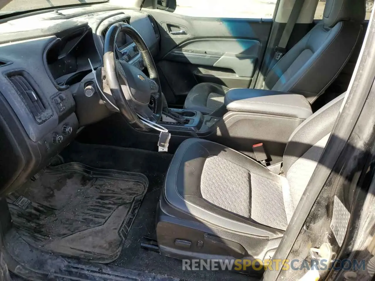 7 fotografías del automóvil dañado 1GCGTDEN6L1229881 CHEVROLET COLORADO 2020