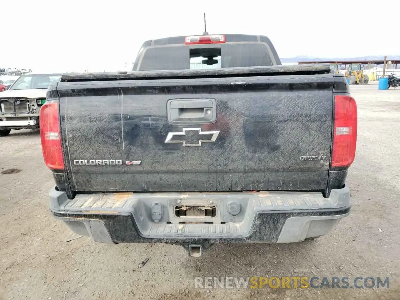 6 fotografías del automóvil dañado 1GCGTEEN4L1108305 CHEVROLET COLORADO 2020
