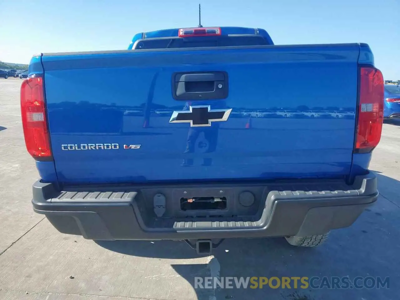 6 fotografías del automóvil dañado 1GCGTEEN6L1104160 CHEVROLET COLORADO 2020