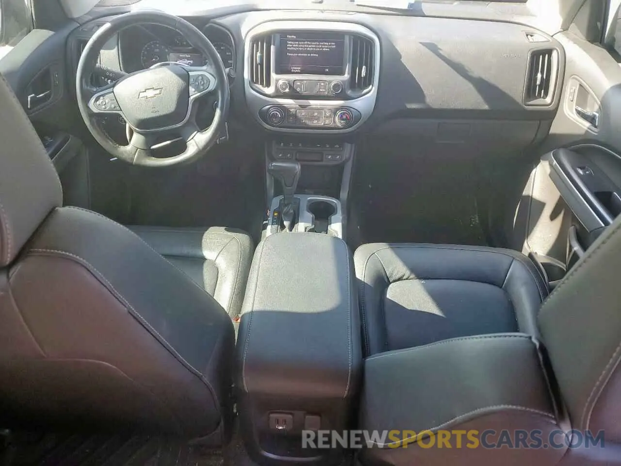 8 fotografías del automóvil dañado 1GCGTEEN6L1104160 CHEVROLET COLORADO 2020