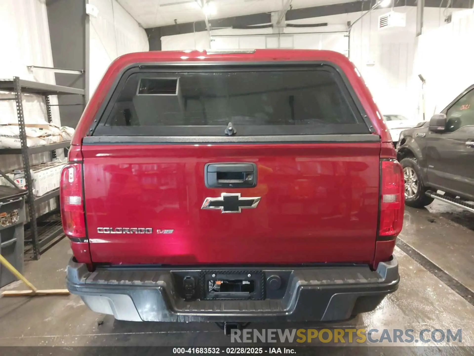 17 fotografías del automóvil dañado 1GCGTEENXL1199452 CHEVROLET COLORADO 2020
