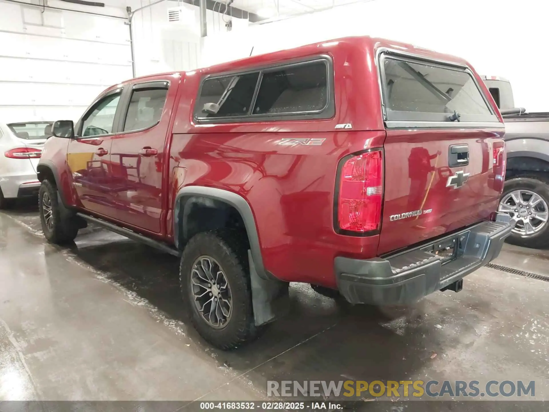 3 fotografías del automóvil dañado 1GCGTEENXL1199452 CHEVROLET COLORADO 2020