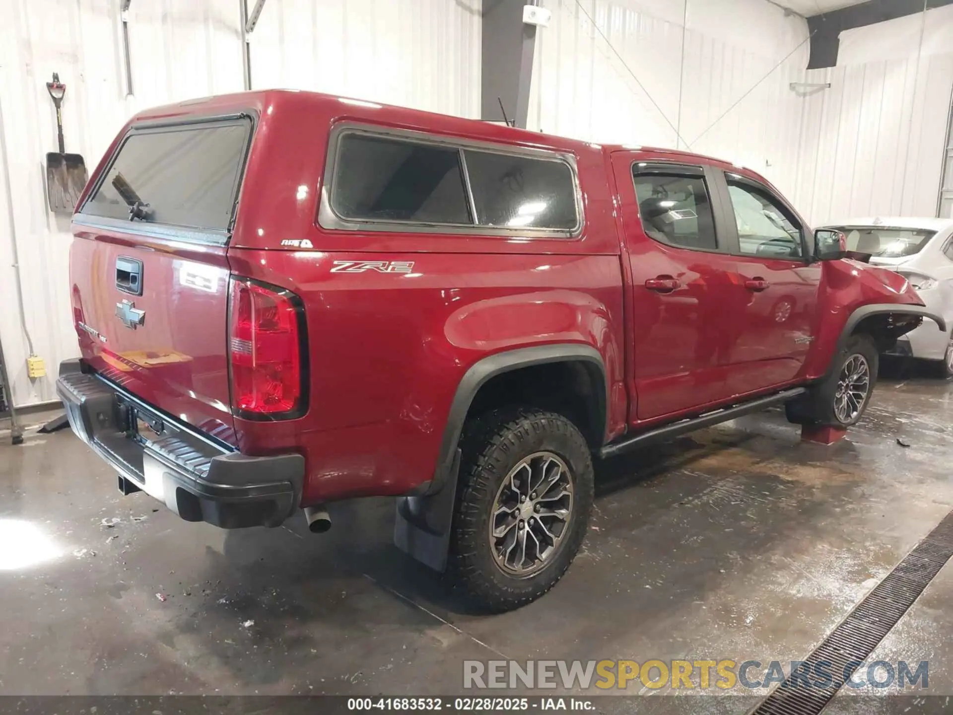 4 fotografías del automóvil dañado 1GCGTEENXL1199452 CHEVROLET COLORADO 2020