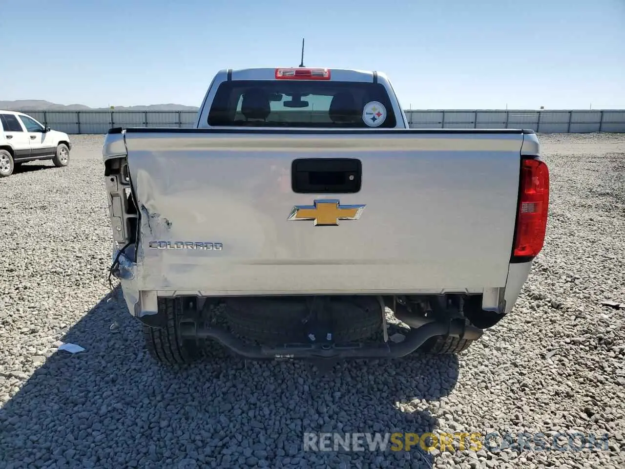 6 fotografías del automóvil dañado 1GCHSAEA7L1209383 CHEVROLET COLORADO 2020