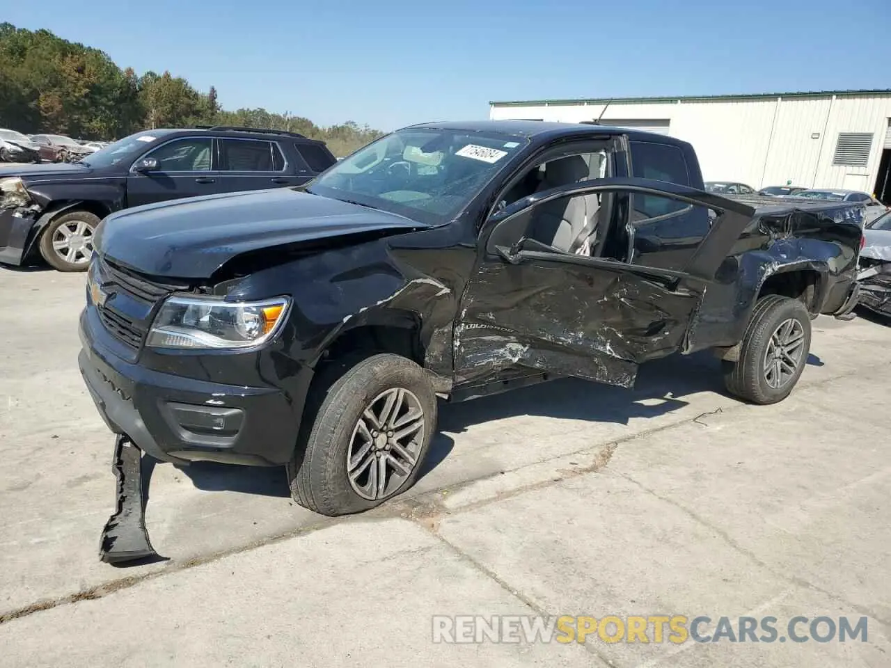 1 fotografías del automóvil dañado 1GCHSBEA0L1145547 CHEVROLET COLORADO 2020