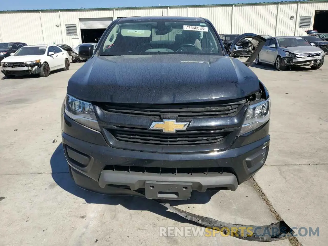 5 fotografías del automóvil dañado 1GCHSBEA0L1145547 CHEVROLET COLORADO 2020