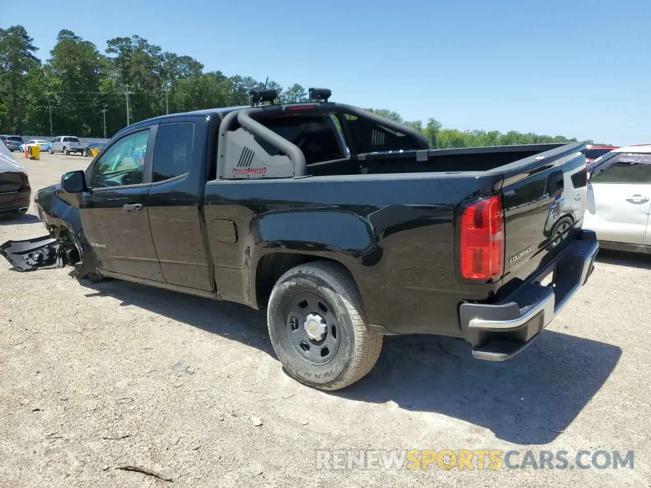 2 fotografías del automóvil dañado 1GCHSBEA1L1241428 CHEVROLET COLORADO 2020