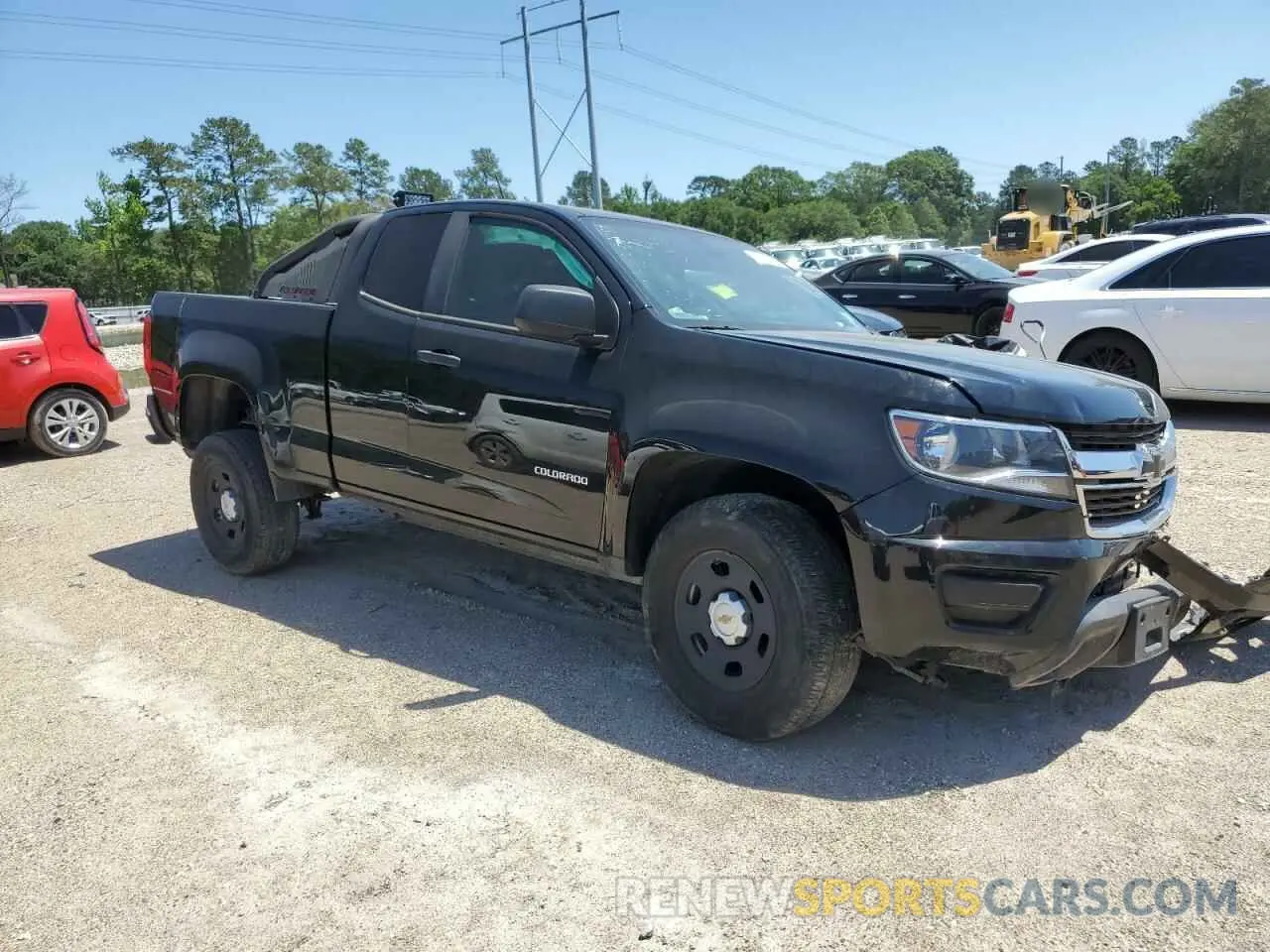 4 fotografías del automóvil dañado 1GCHSBEA1L1241428 CHEVROLET COLORADO 2020