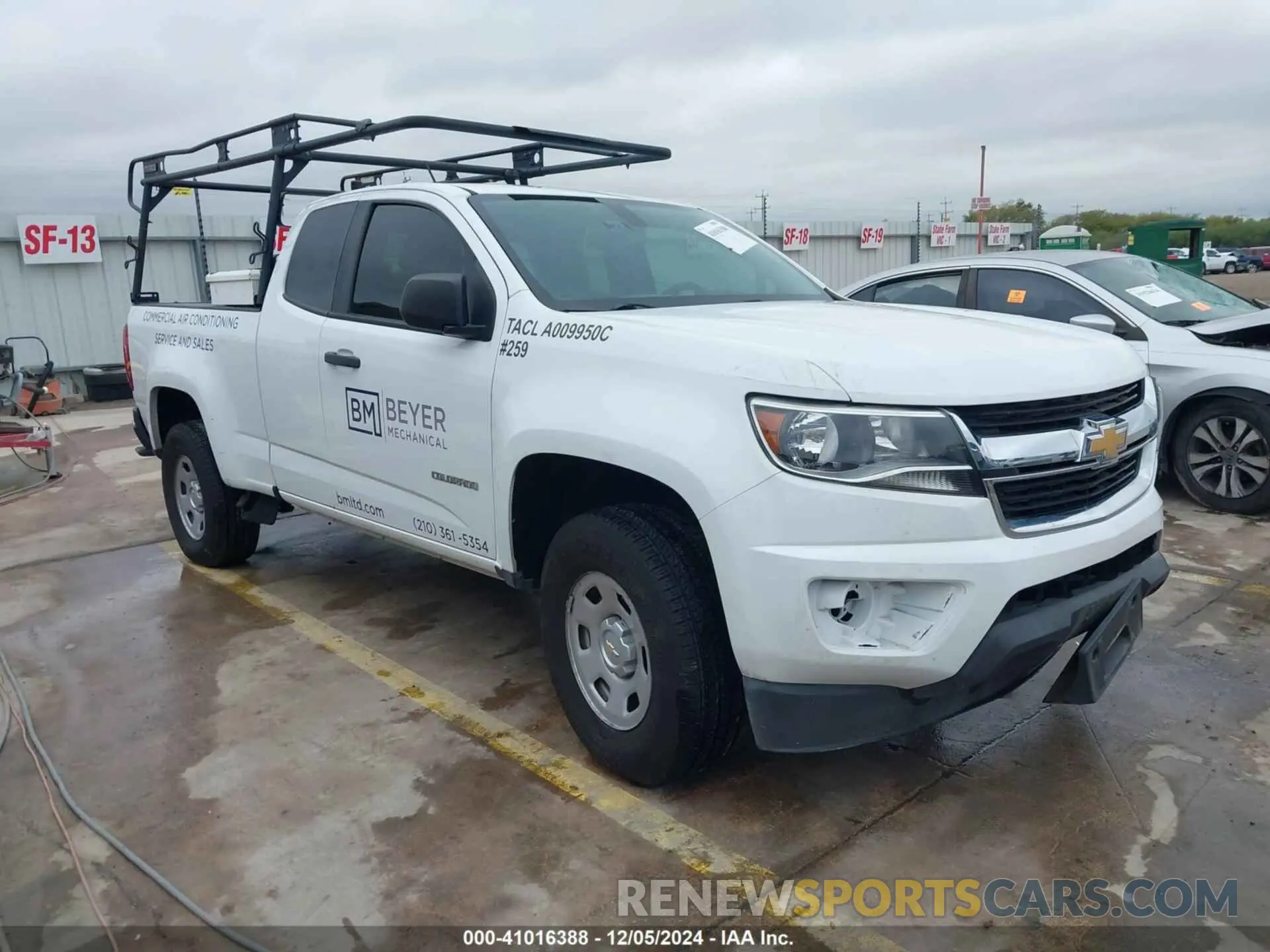 1 fotografías del automóvil dañado 1GCHSBEA2L1175259 CHEVROLET COLORADO 2020