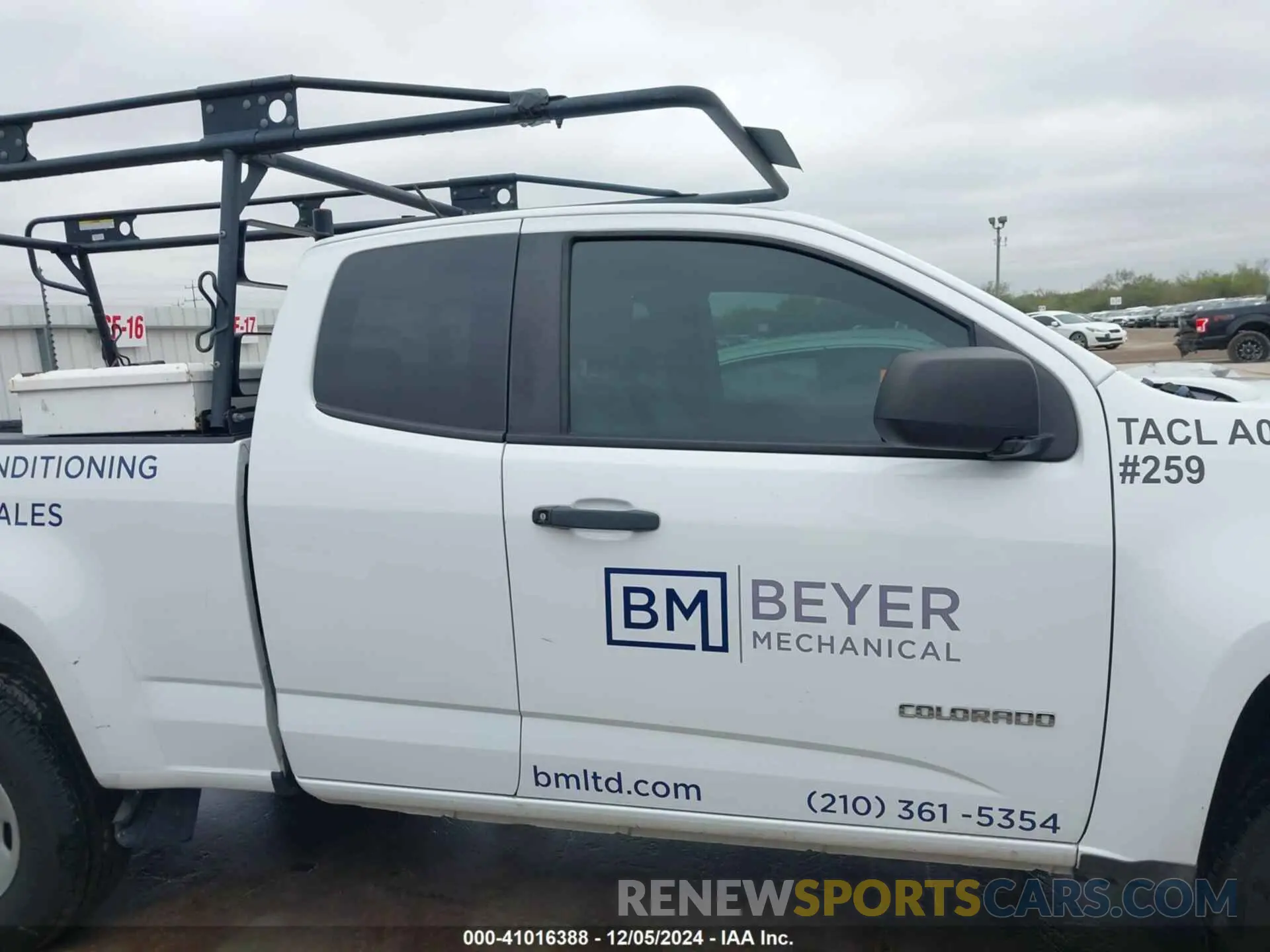 14 fotografías del automóvil dañado 1GCHSBEA2L1175259 CHEVROLET COLORADO 2020