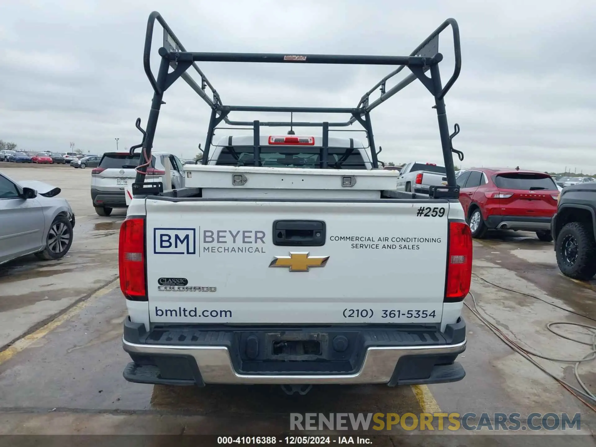 17 fotografías del automóvil dañado 1GCHSBEA2L1175259 CHEVROLET COLORADO 2020