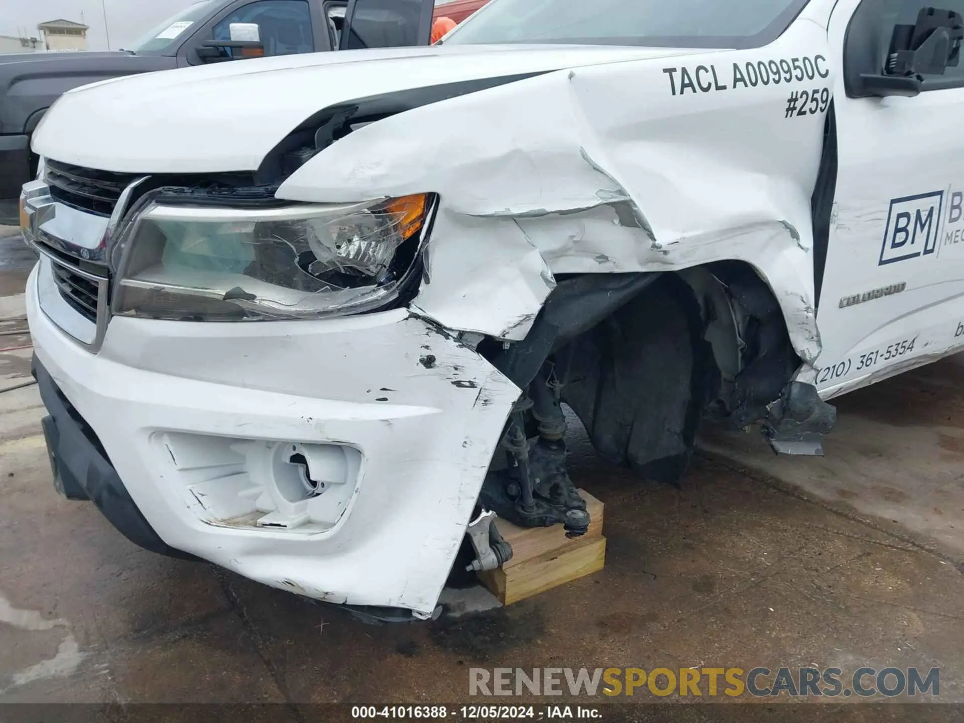 6 fotografías del automóvil dañado 1GCHSBEA2L1175259 CHEVROLET COLORADO 2020