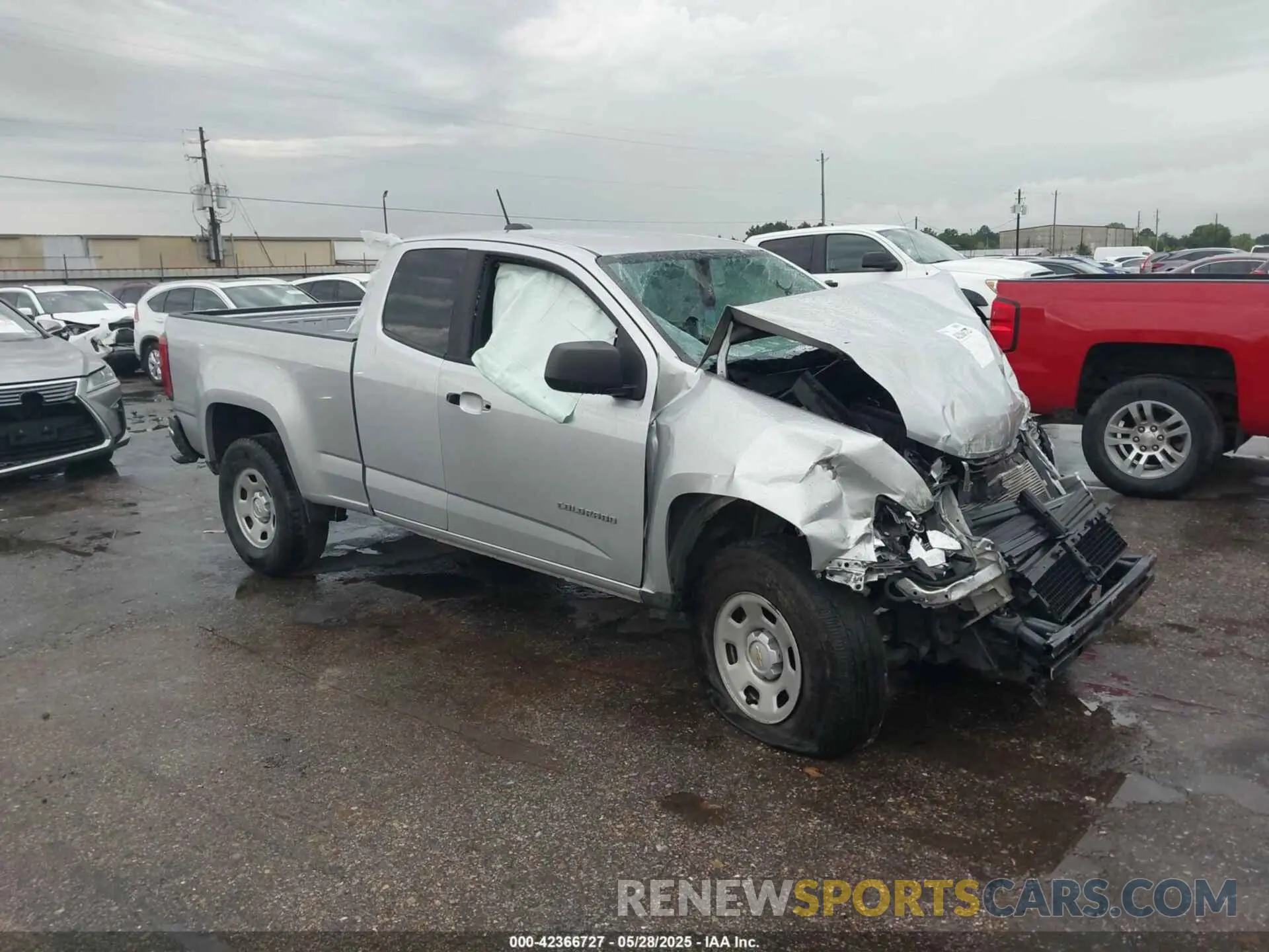 1 fotografías del automóvil dañado 1GCHSBEA4L1202252 CHEVROLET COLORADO 2020