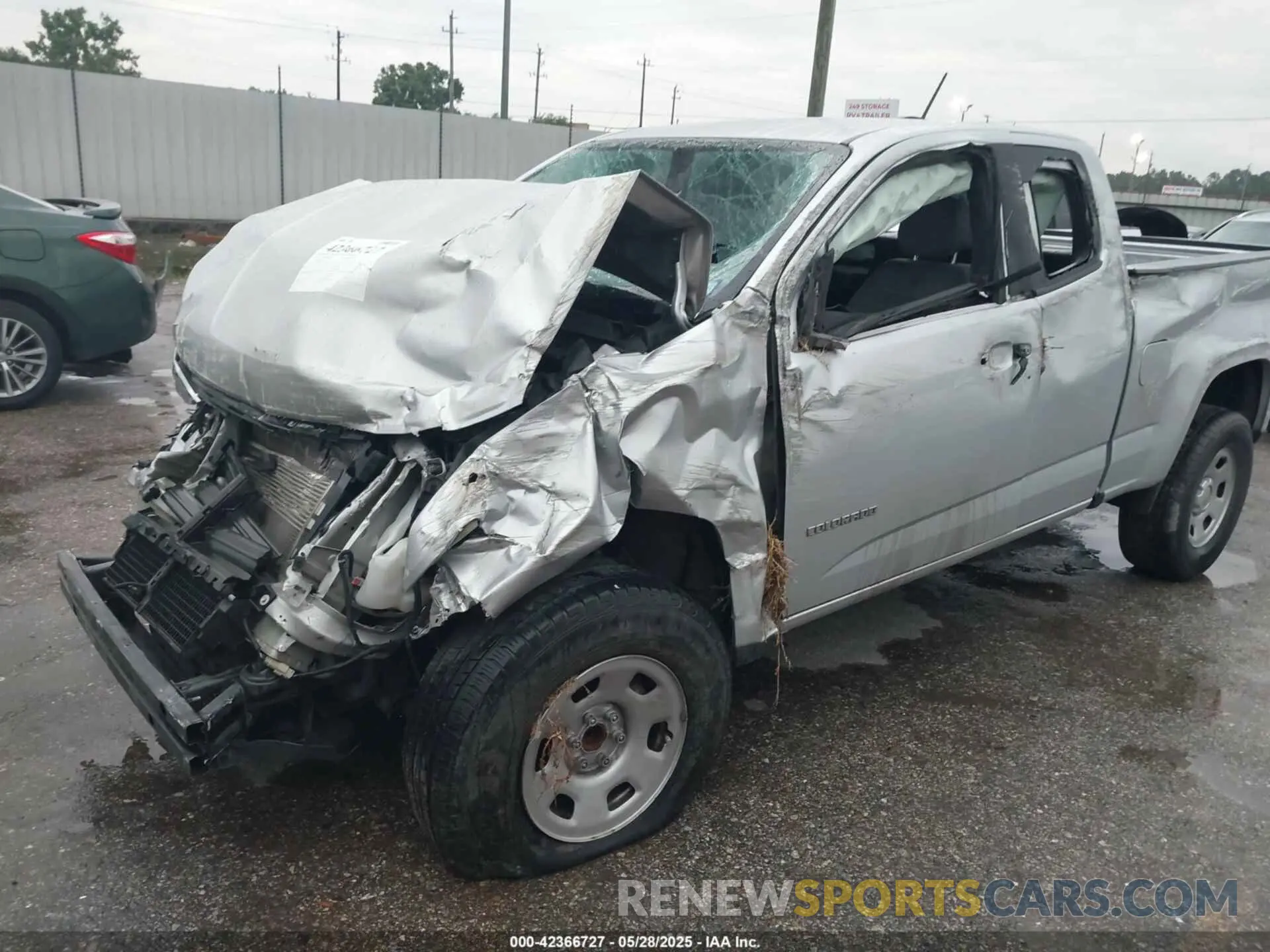 17 fotografías del automóvil dañado 1GCHSBEA4L1202252 CHEVROLET COLORADO 2020