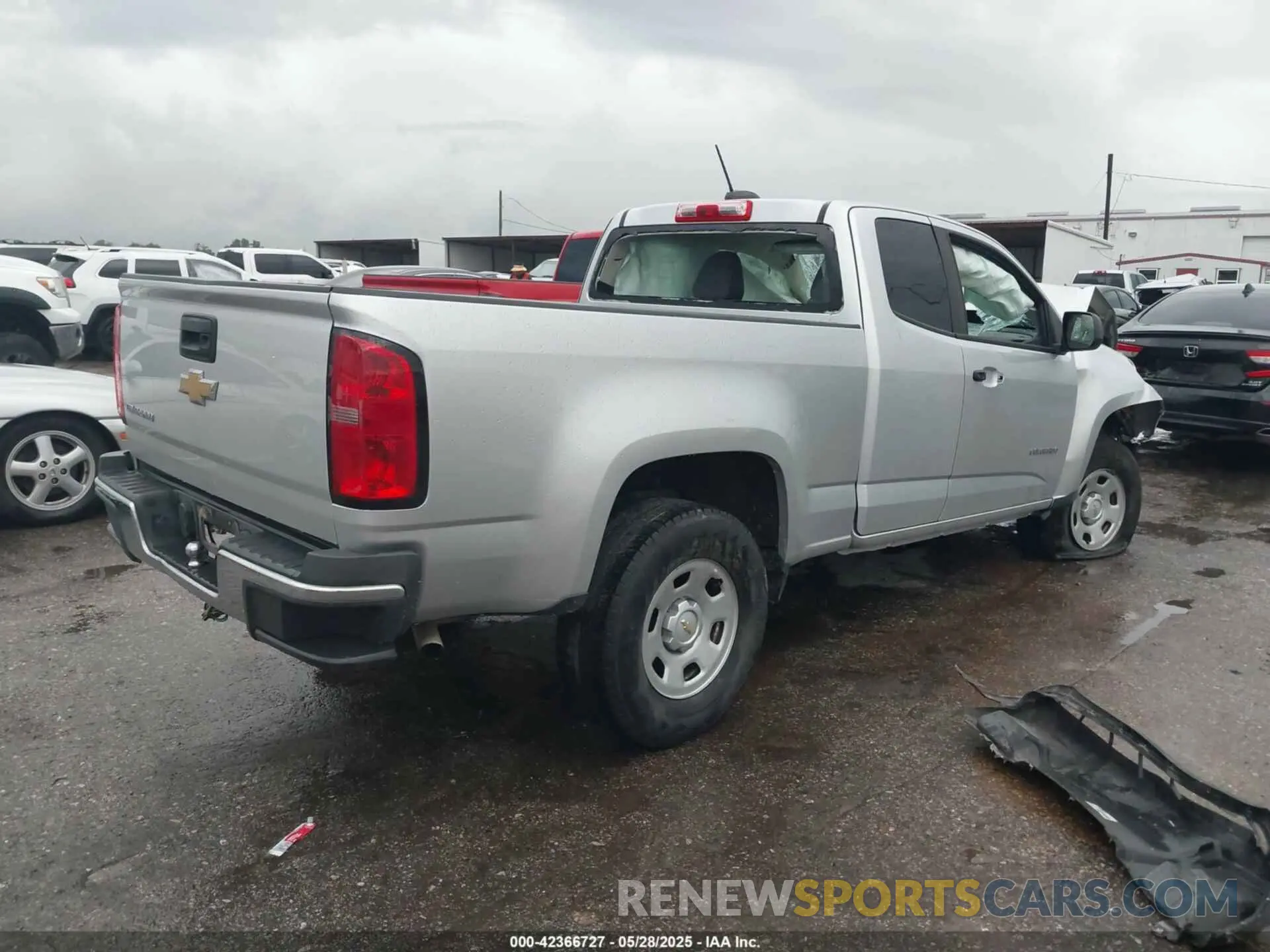 4 fotografías del automóvil dañado 1GCHSBEA4L1202252 CHEVROLET COLORADO 2020