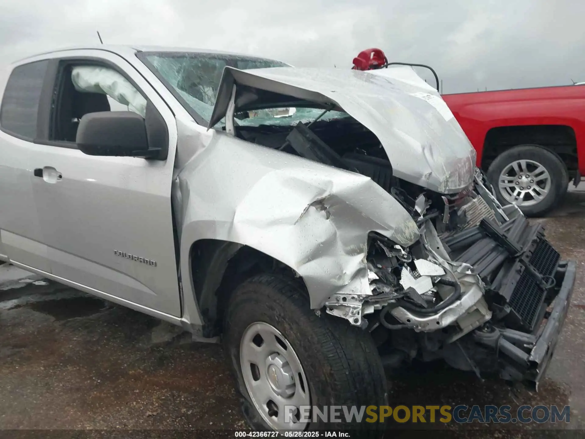6 fotografías del automóvil dañado 1GCHSBEA4L1202252 CHEVROLET COLORADO 2020