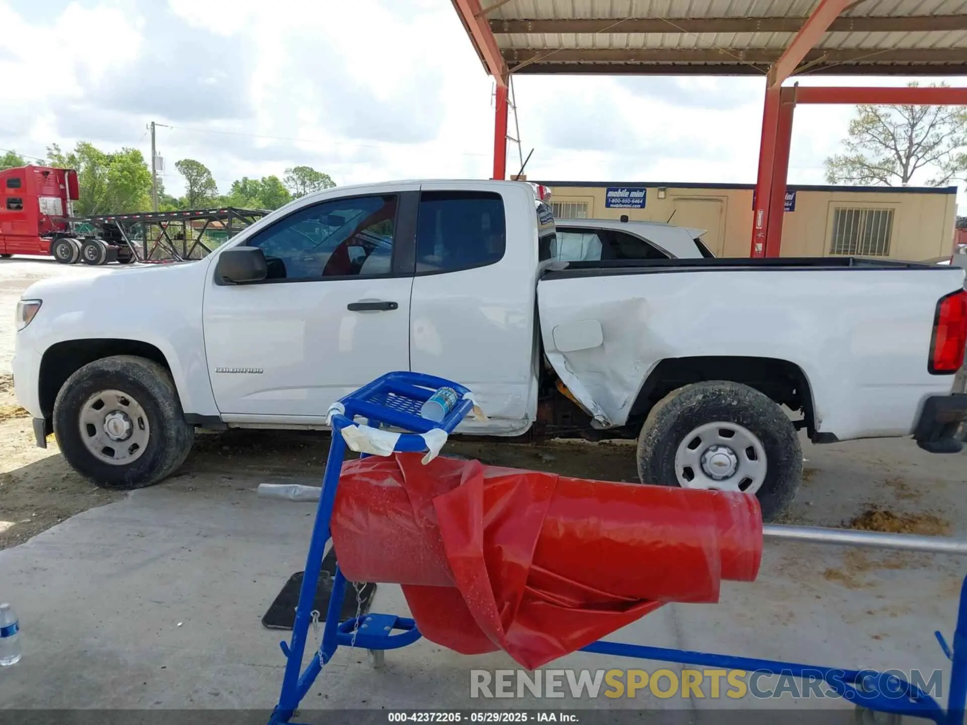 14 fotografías del automóvil dañado 1GCHSBEA6L1133757 CHEVROLET COLORADO 2020