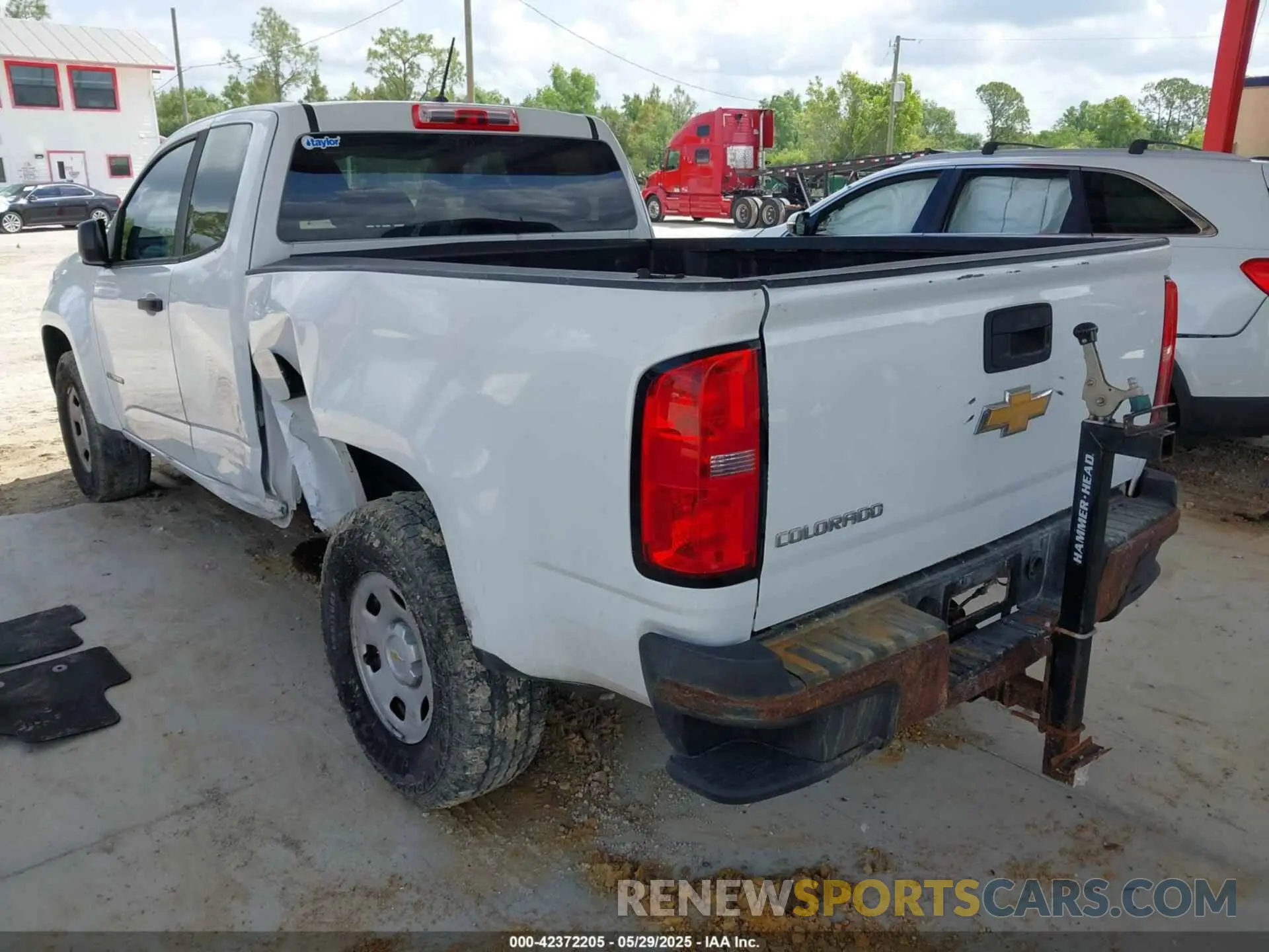 3 fotografías del automóvil dañado 1GCHSBEA6L1133757 CHEVROLET COLORADO 2020