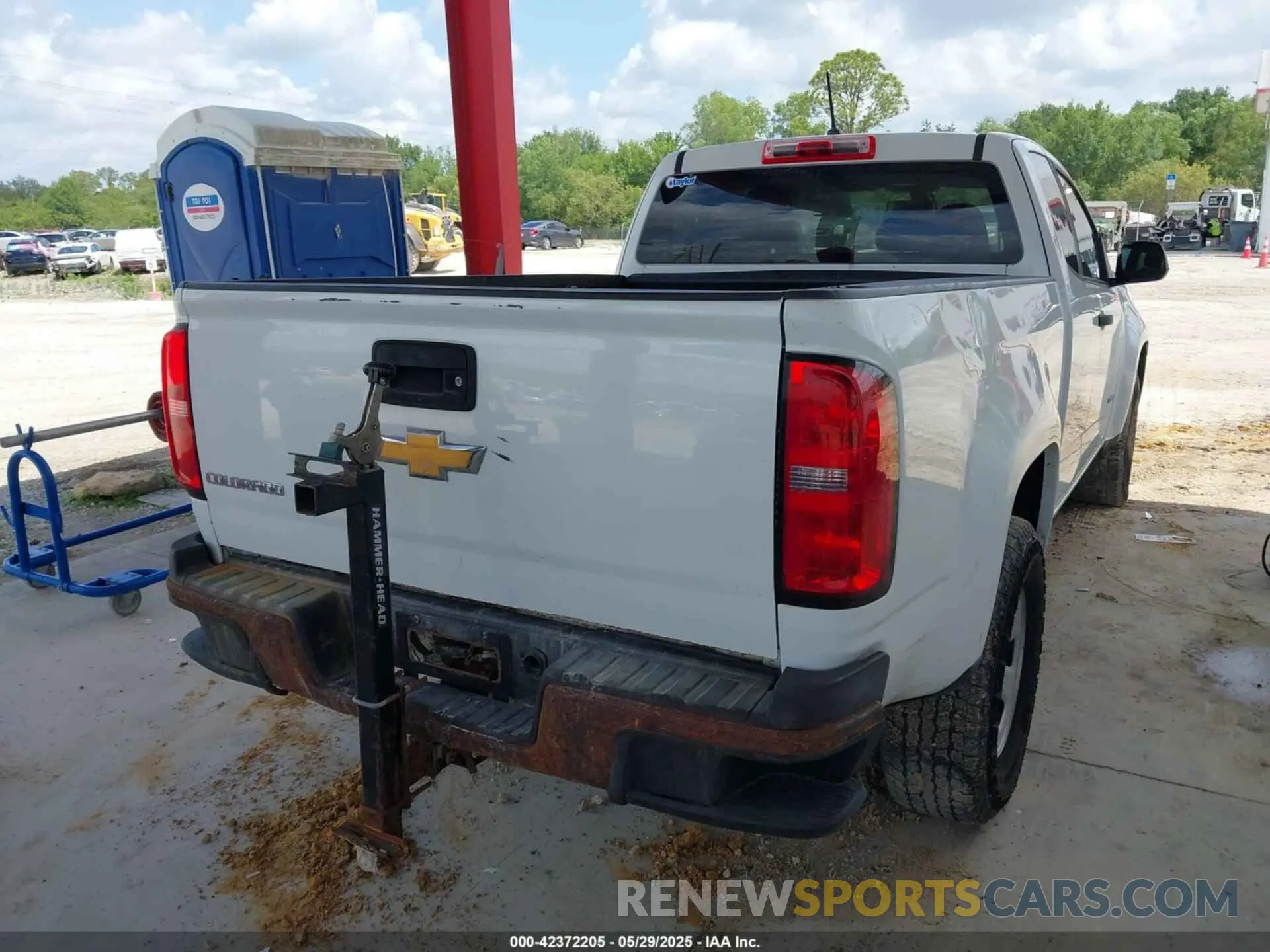 4 fotografías del automóvil dañado 1GCHSBEA6L1133757 CHEVROLET COLORADO 2020
