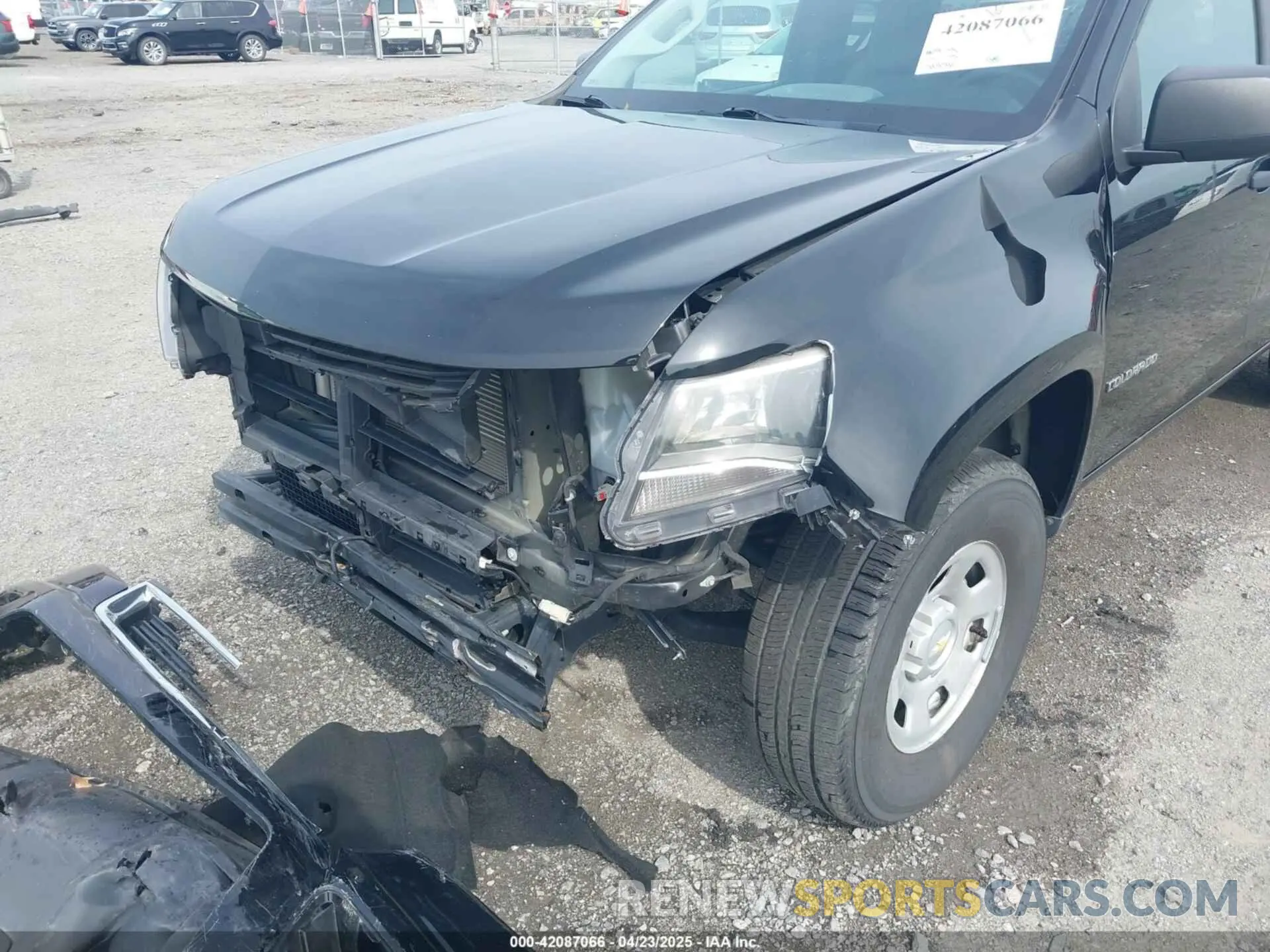 6 fotografías del automóvil dañado 1GCHSBEA6L1233776 CHEVROLET COLORADO 2020