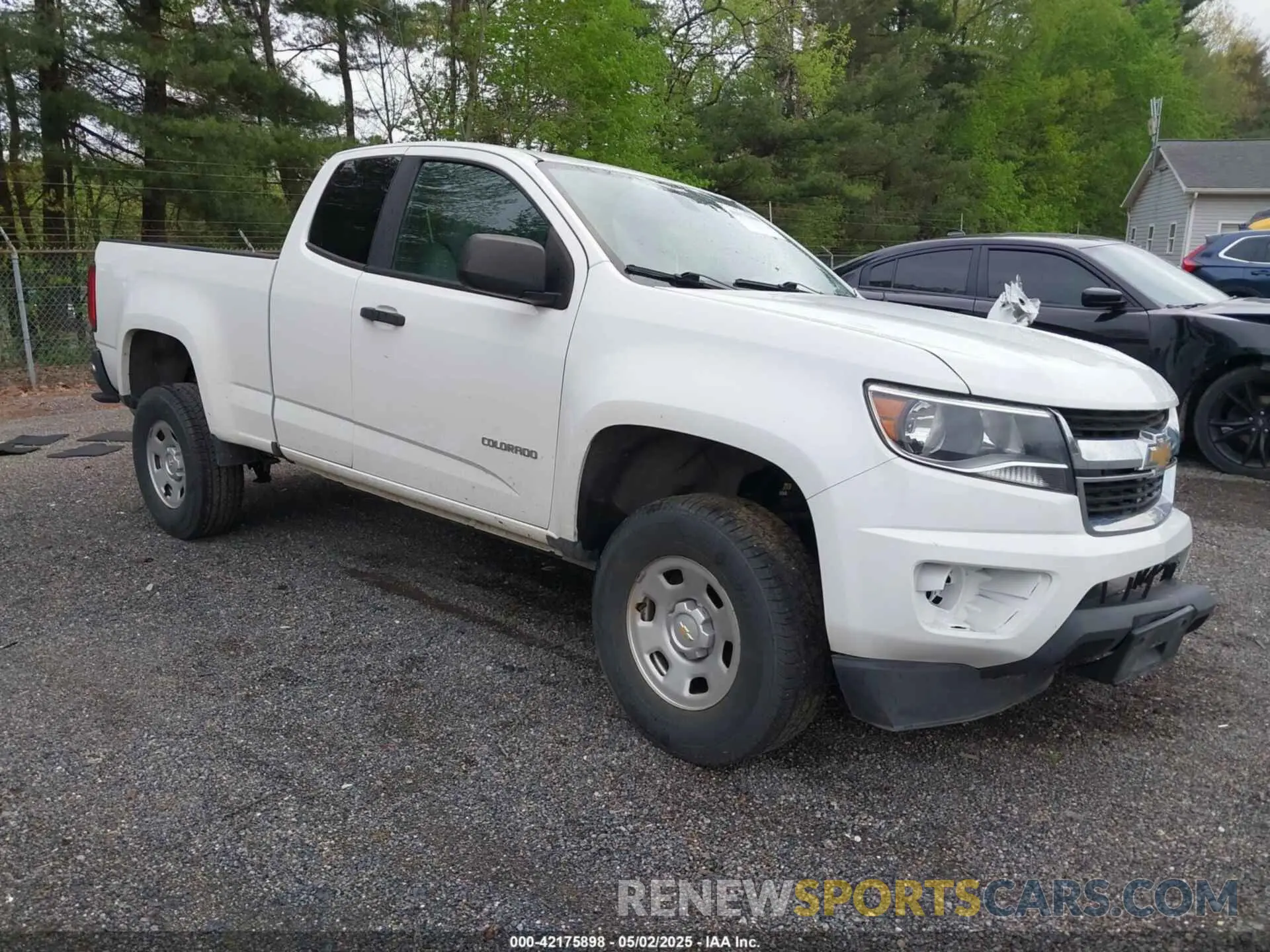 1 fotografías del automóvil dañado 1GCHSBEA7L1227159 CHEVROLET COLORADO 2020