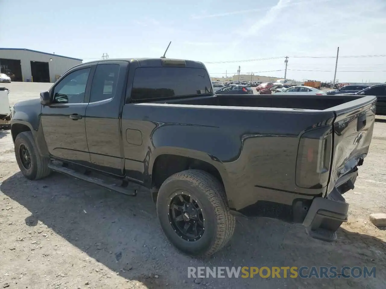 2 fotografías del automóvil dañado 1GCHSBEA8L1130973 CHEVROLET COLORADO 2020