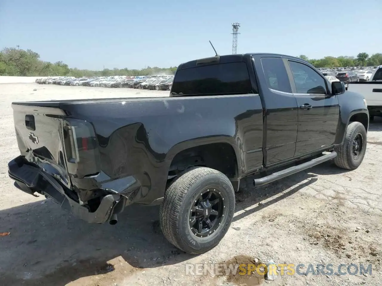 3 fotografías del automóvil dañado 1GCHSBEA8L1130973 CHEVROLET COLORADO 2020