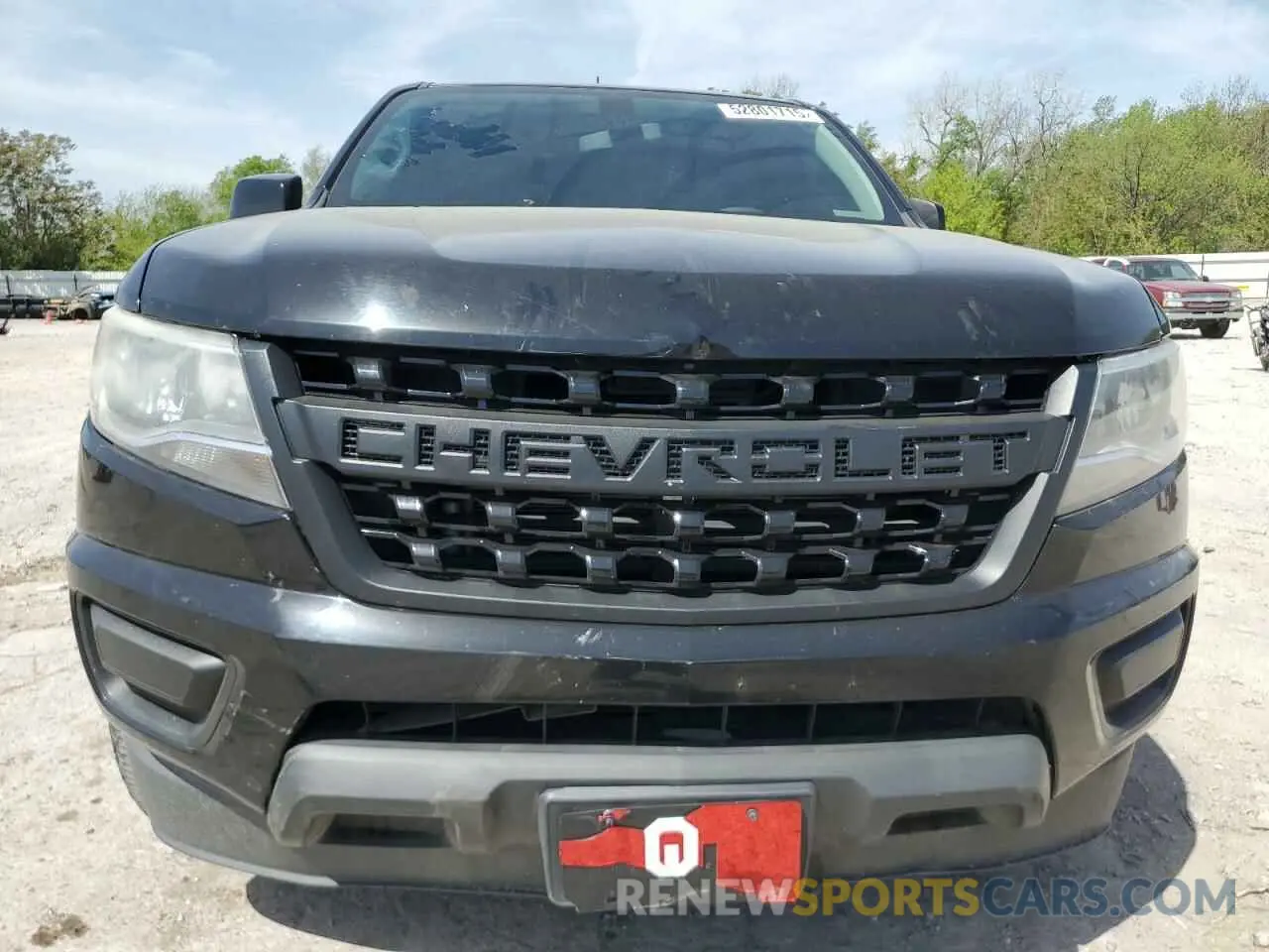 5 fotografías del automóvil dañado 1GCHSBEA8L1130973 CHEVROLET COLORADO 2020