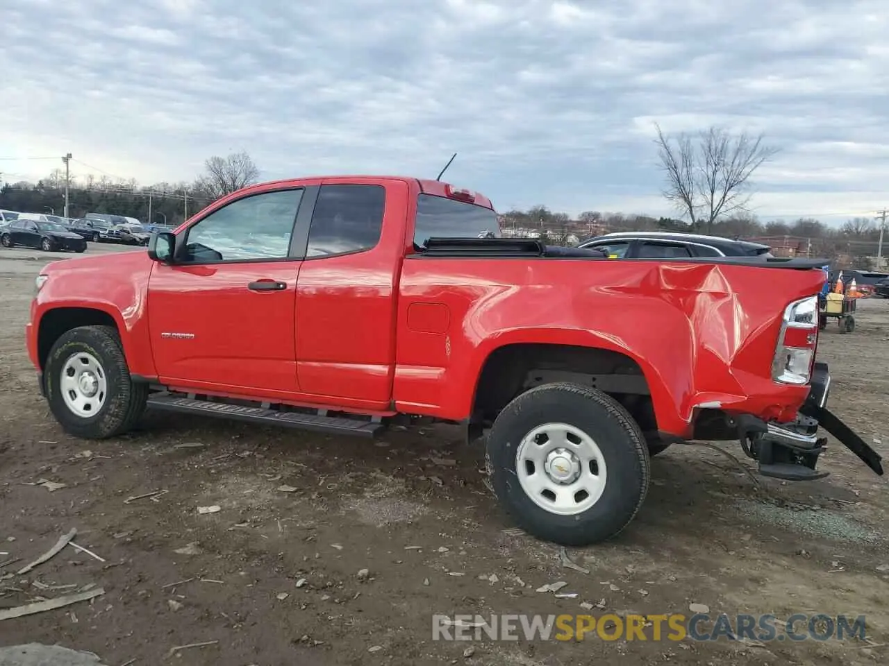 2 fotografías del automóvil dañado 1GCHSBEA9L1114412 CHEVROLET COLORADO 2020
