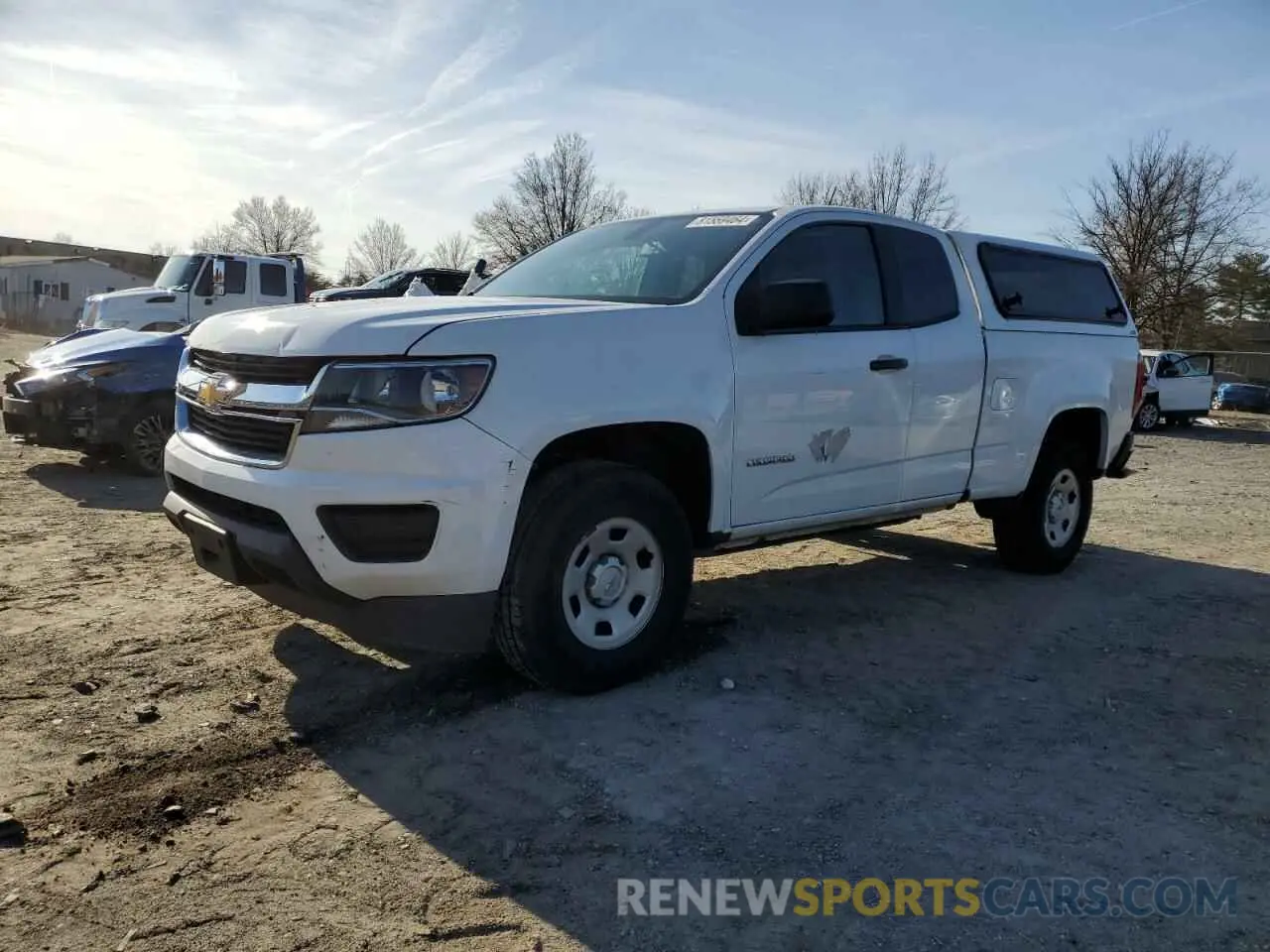 1 fotografías del automóvil dañado 1GCHSBEN7L1133382 CHEVROLET COLORADO 2020