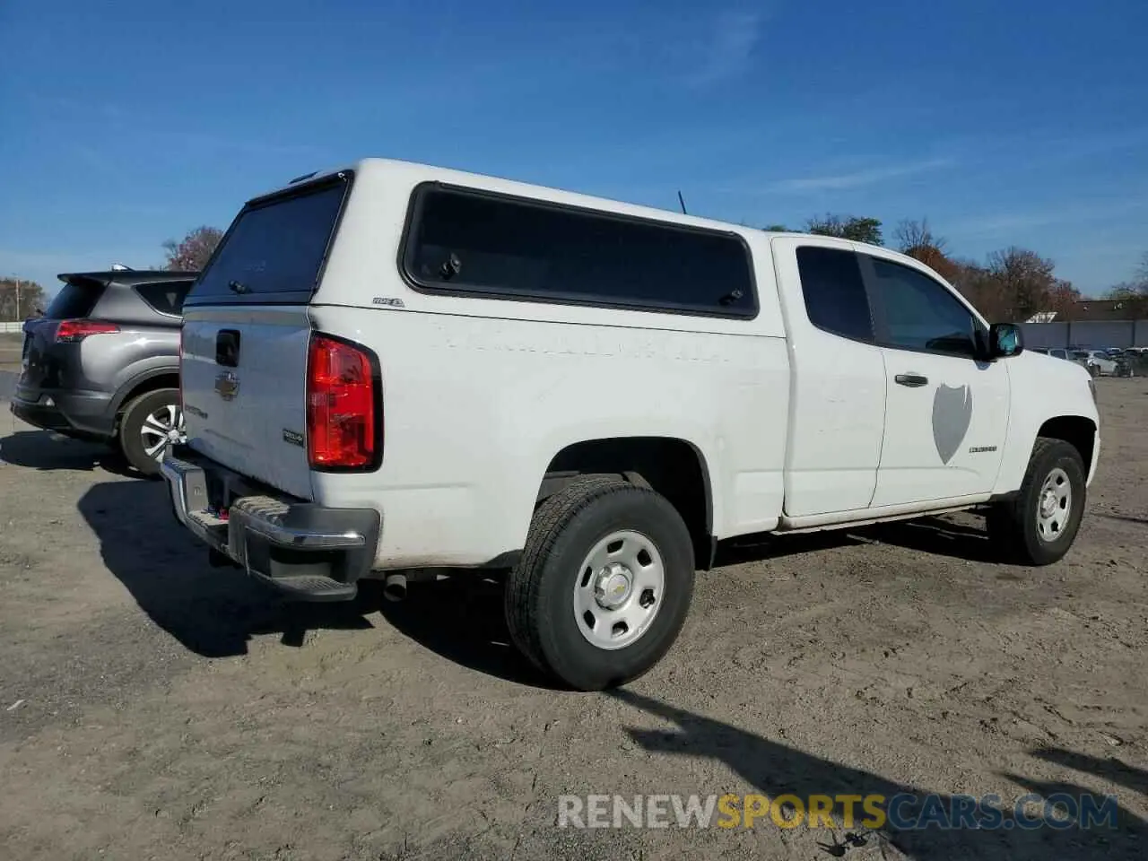 3 fotografías del automóvil dañado 1GCHSBEN7L1133382 CHEVROLET COLORADO 2020