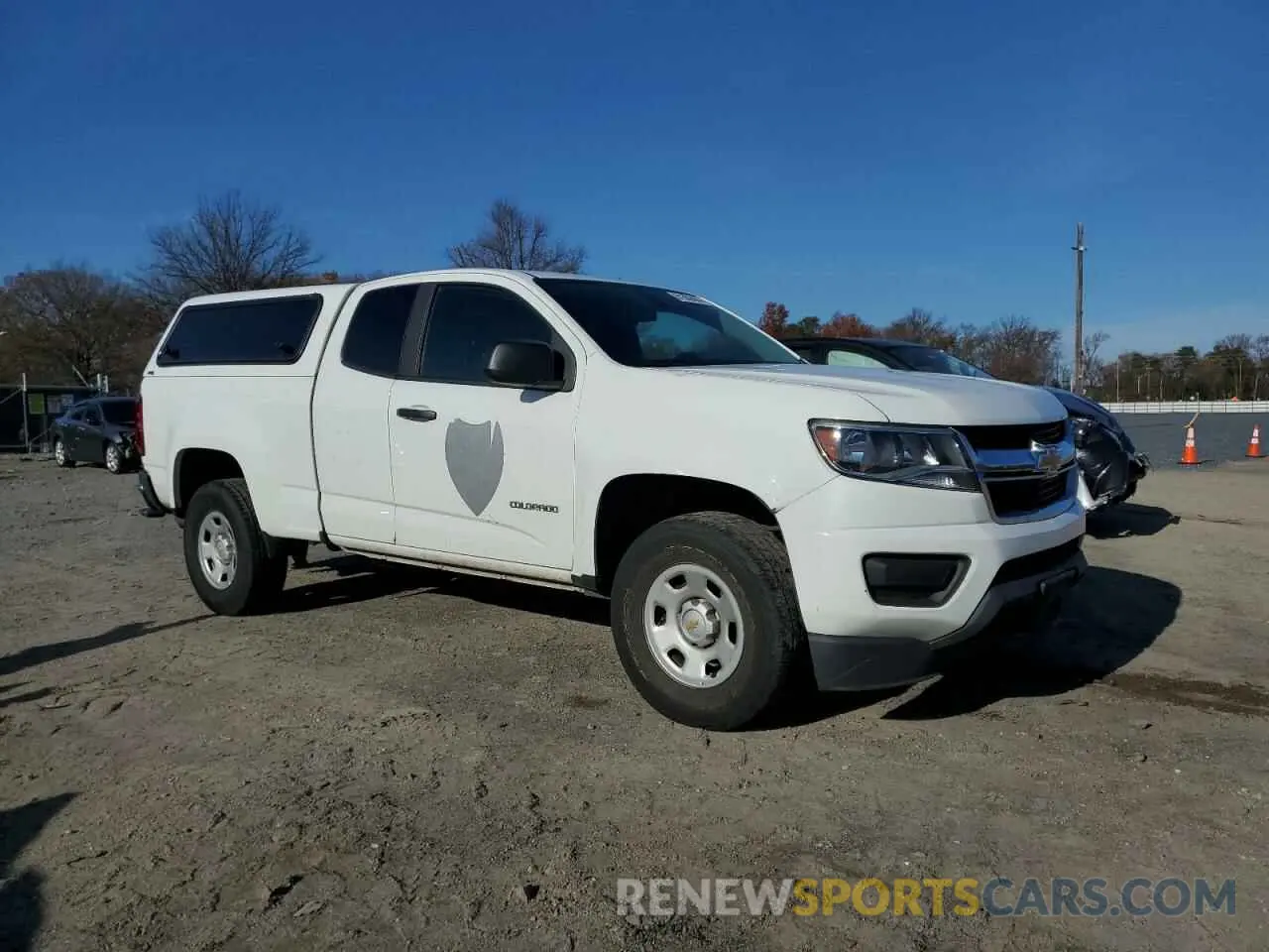 4 fotografías del automóvil dañado 1GCHSBEN7L1133382 CHEVROLET COLORADO 2020