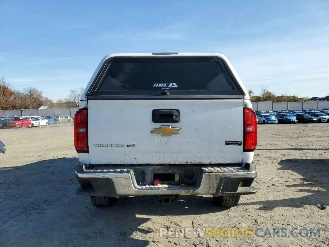6 fotografías del automóvil dañado 1GCHSBEN7L1133382 CHEVROLET COLORADO 2020